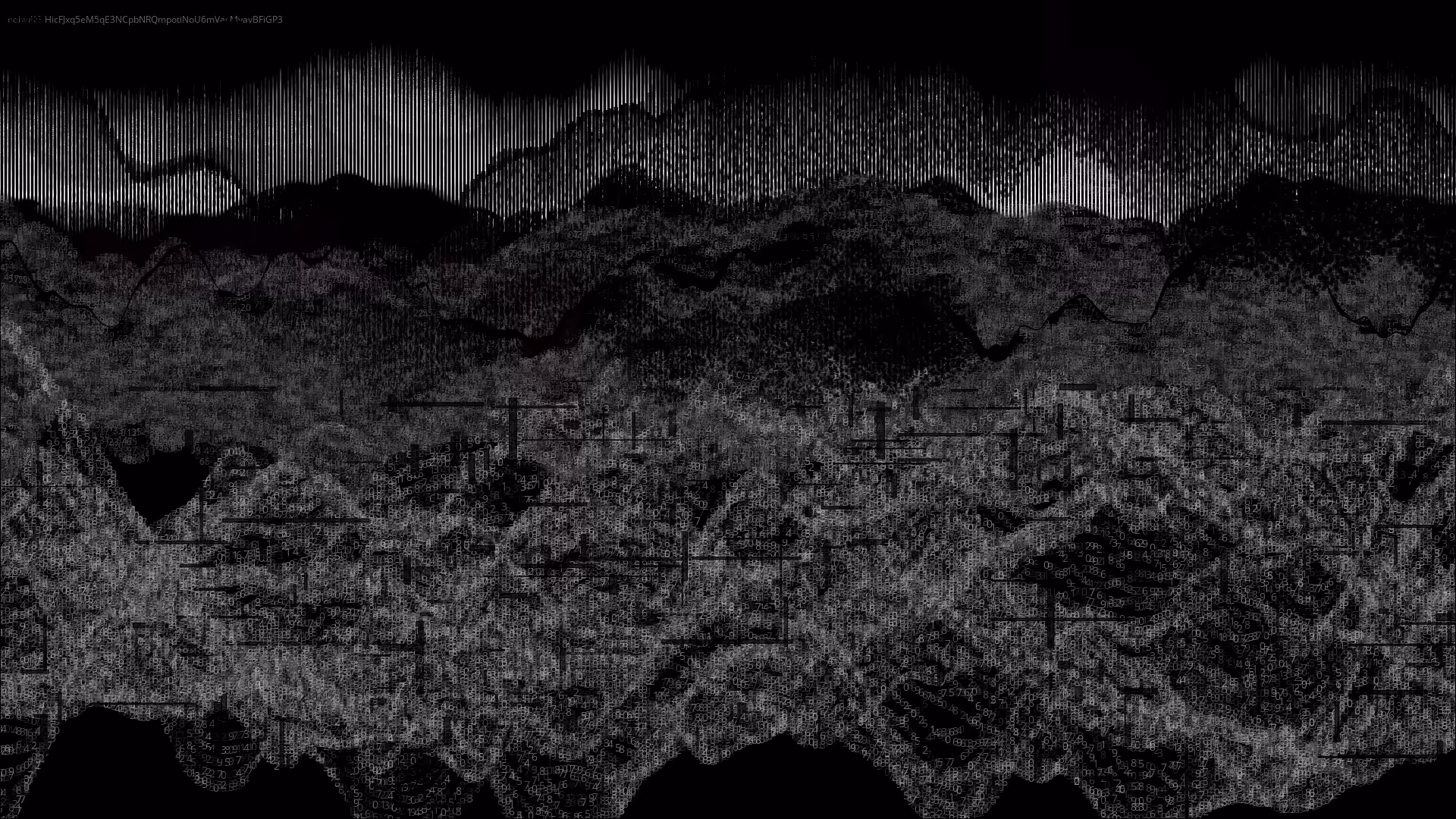Pixel rain in a data landsacape #152