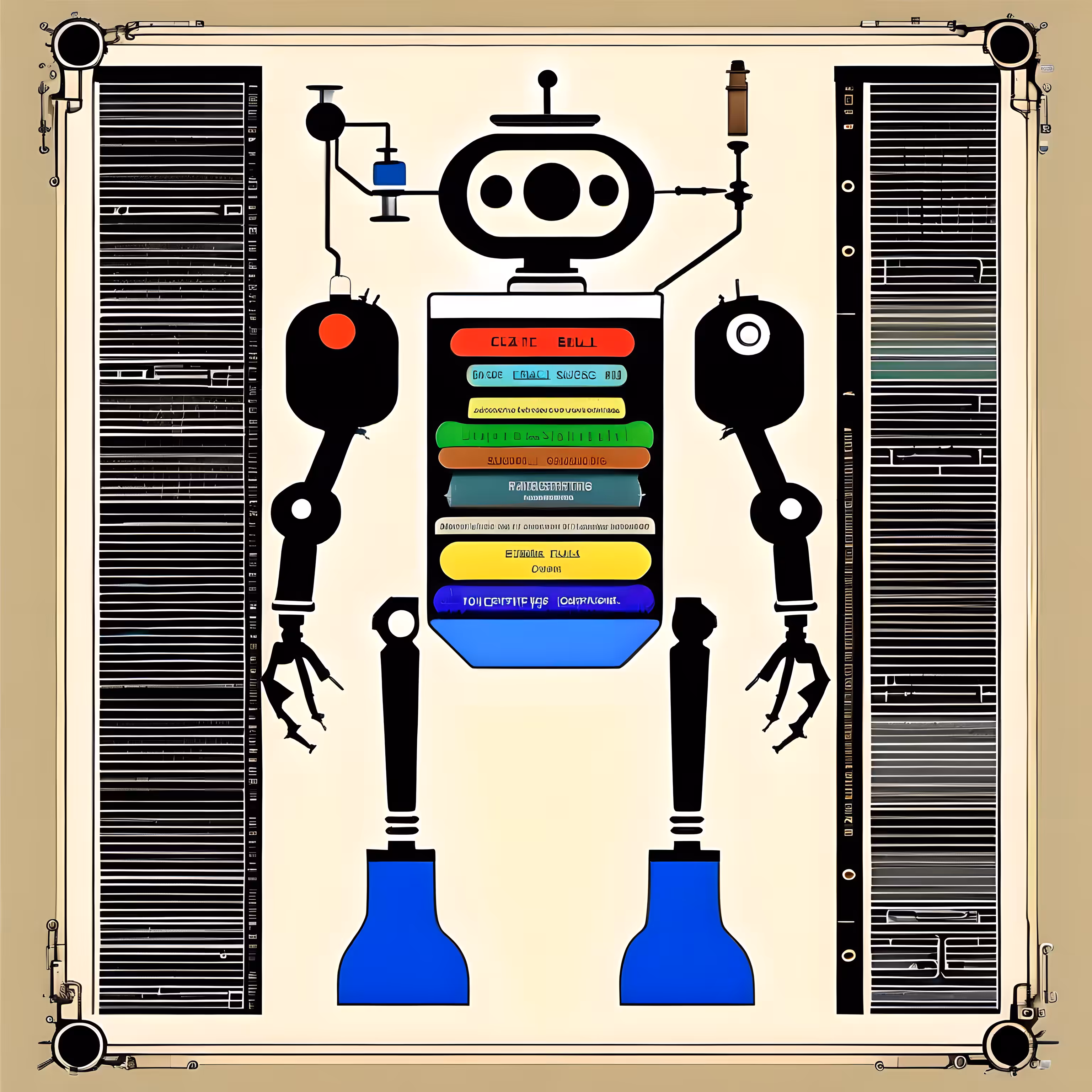 STUDIES ON ROBOTS - 20TH CENTURY #27