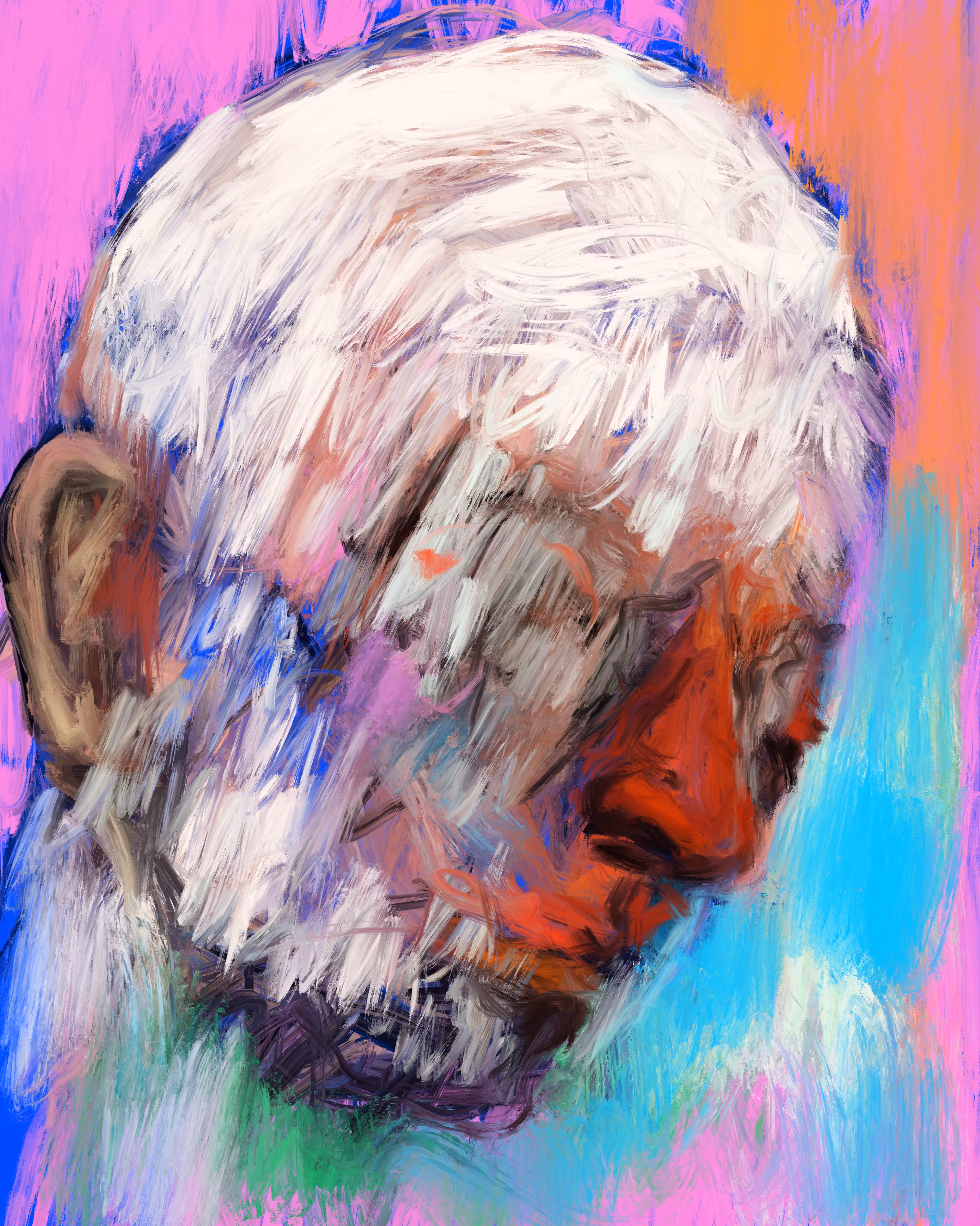 White Portrait