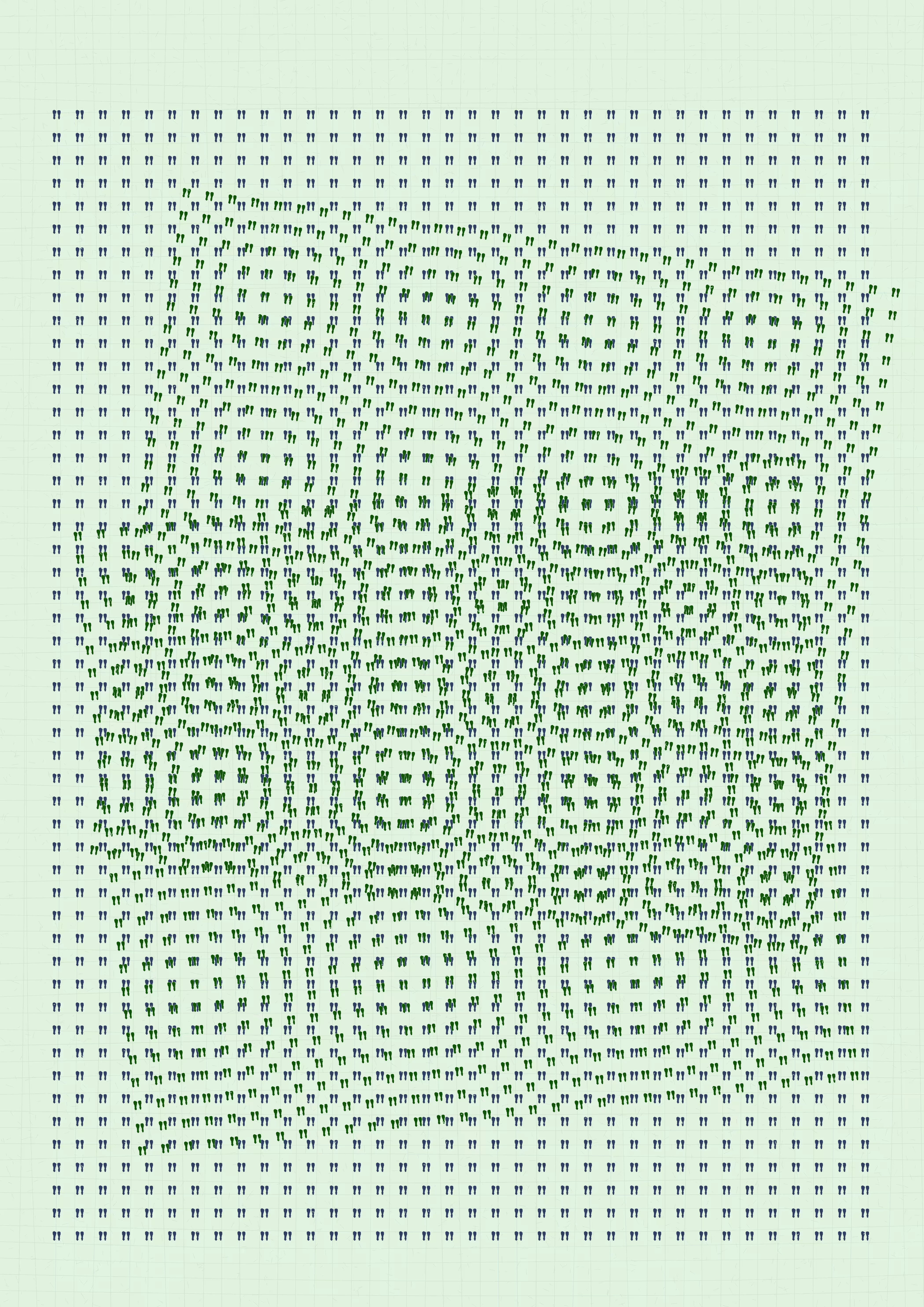 Skewed Impression #137