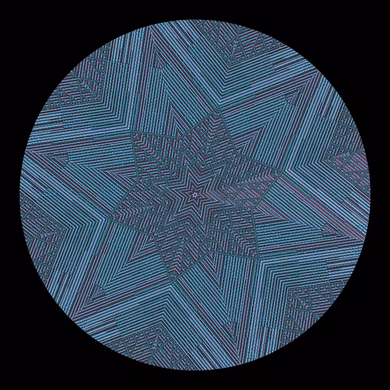 Binary kaleidoscope #118