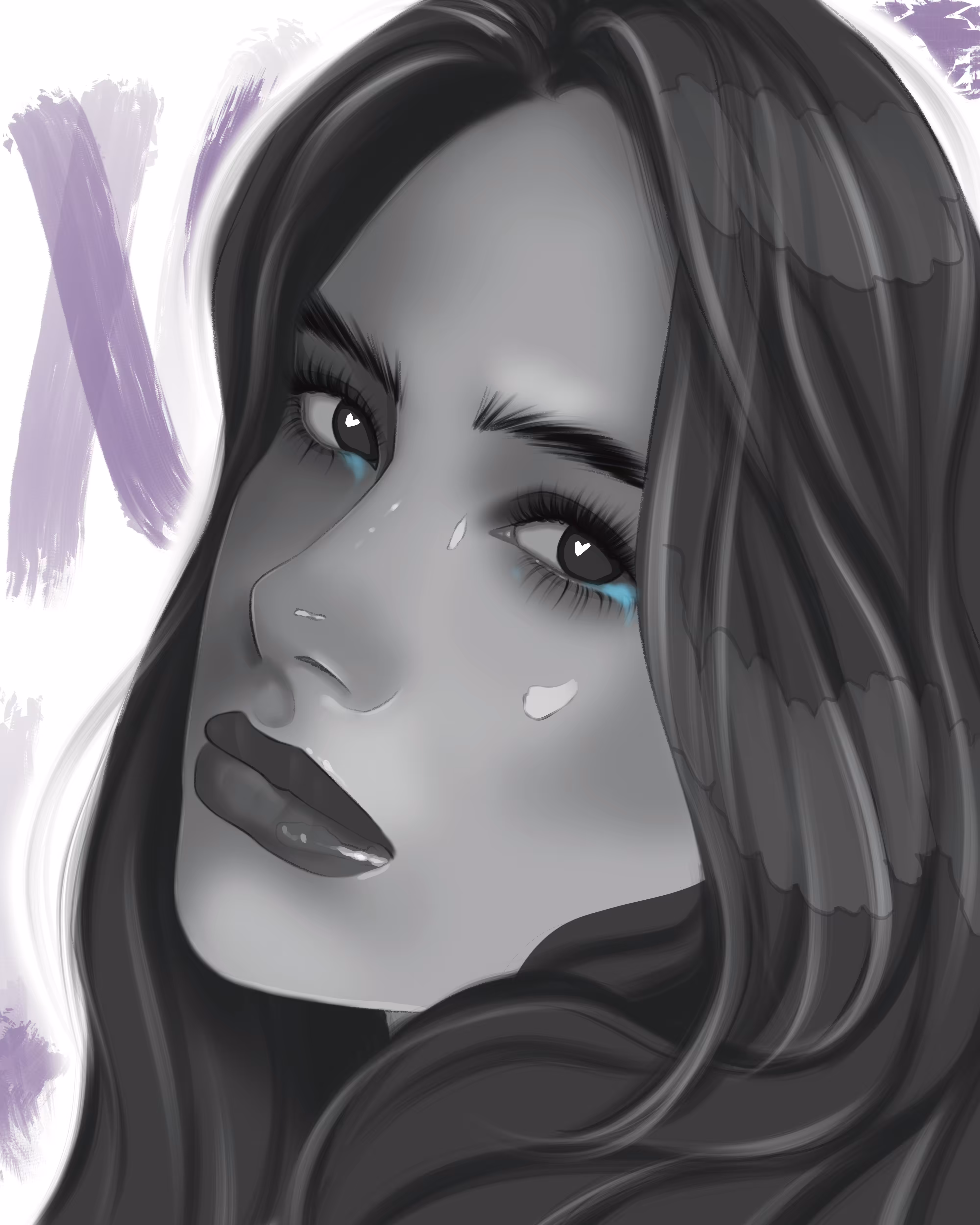 A tear at dawn