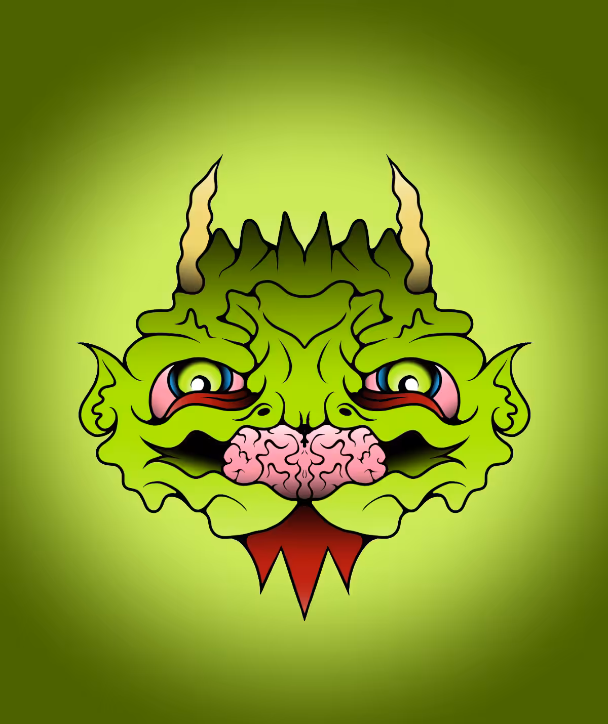 ⇧ UPside doWN ⇩ CreAtureS - drop1 ⇳ #02 - GreenGrim DEVIL 