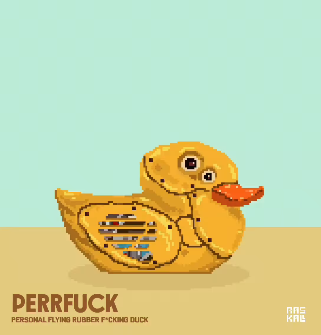 Personal Flying Rubber F*cking Duck