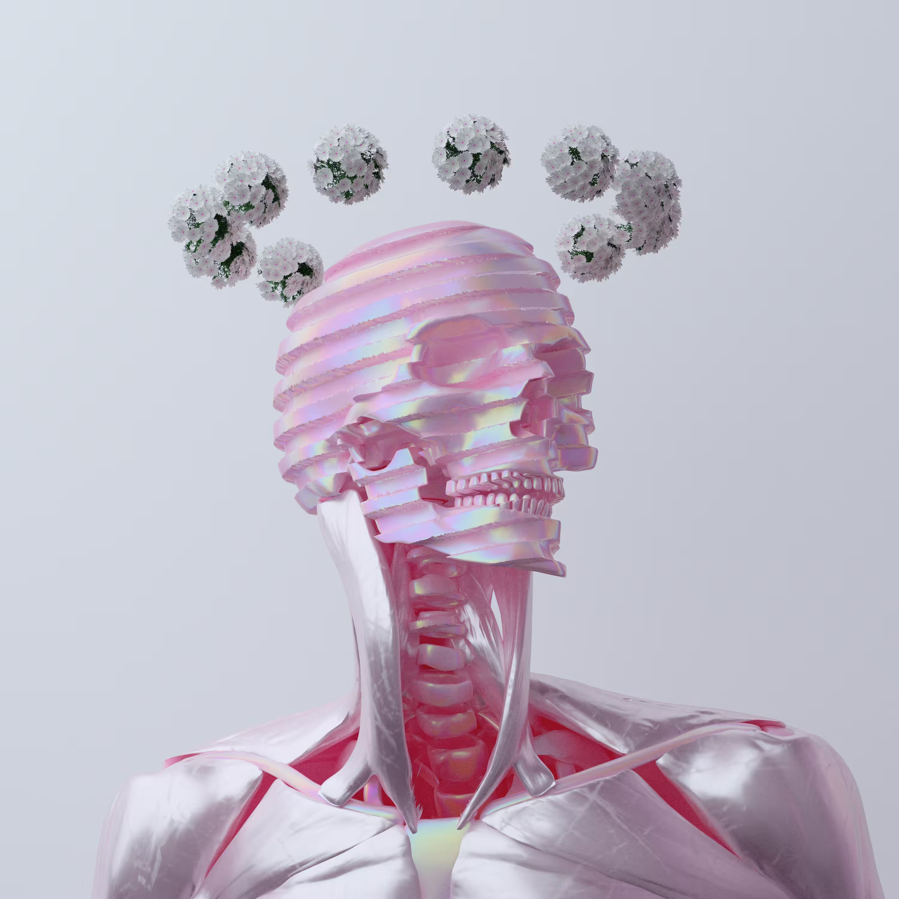 portrait photograph from skull NO.03