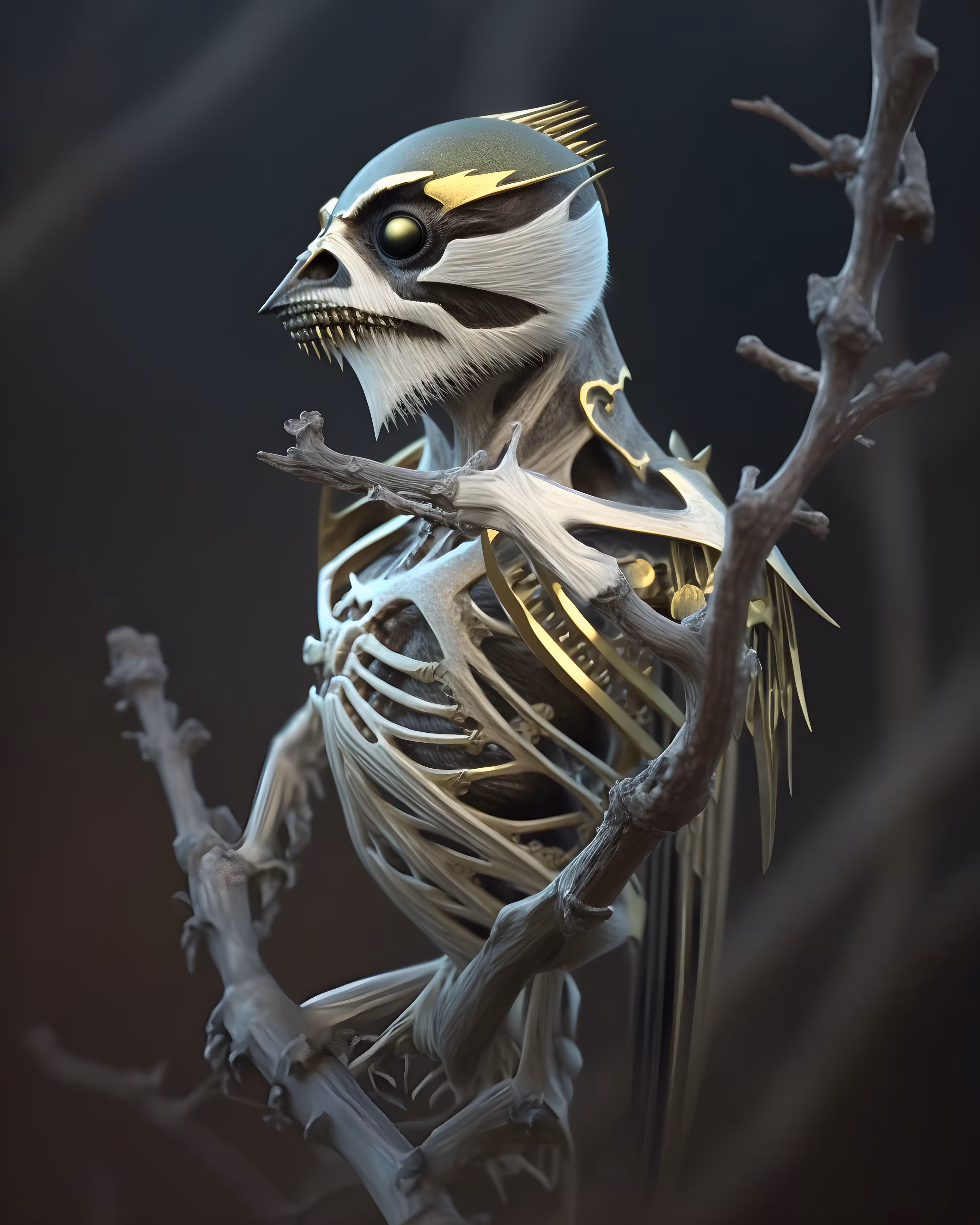 Skeletal Kinglet