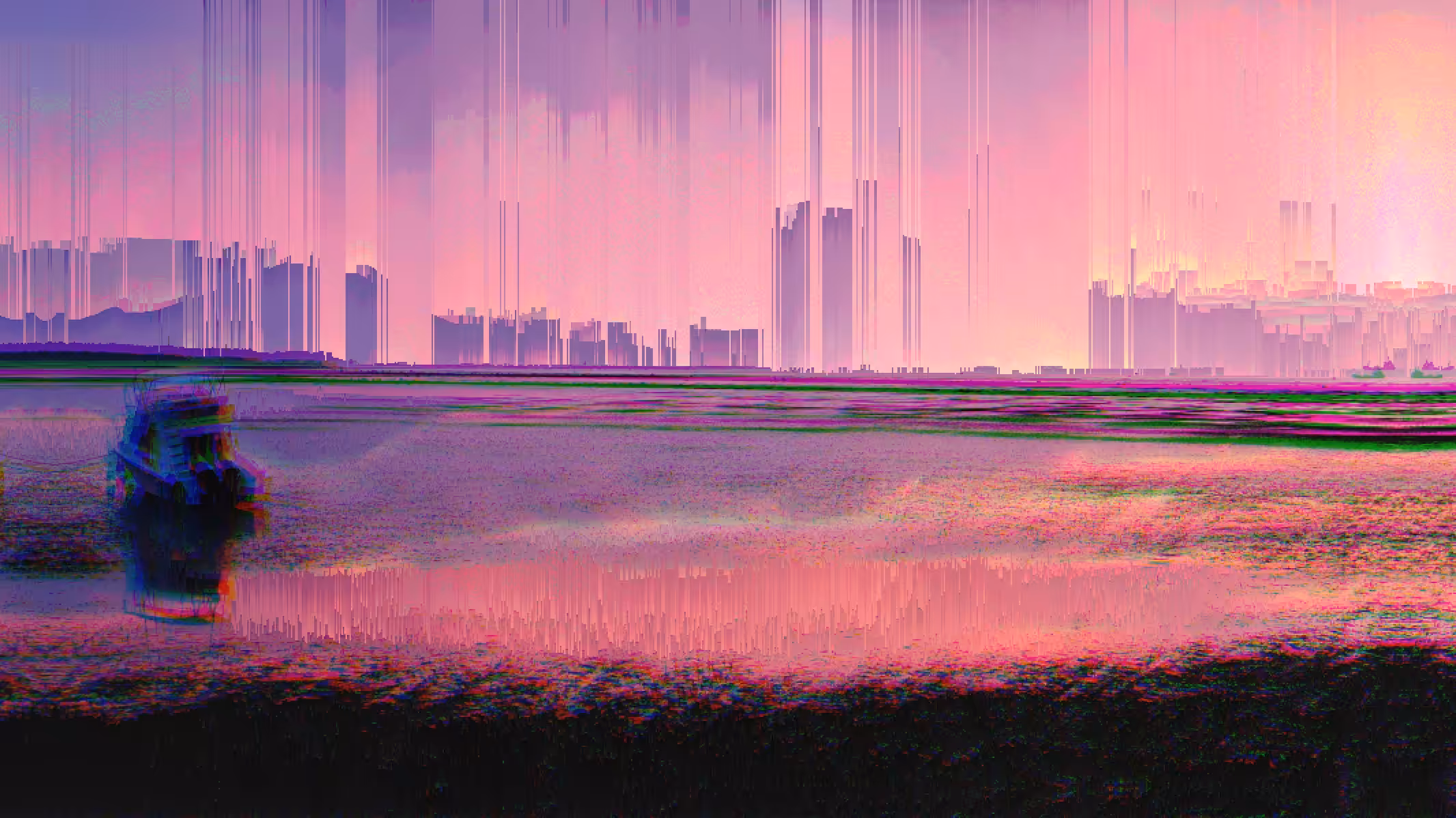Glitched Sunrise