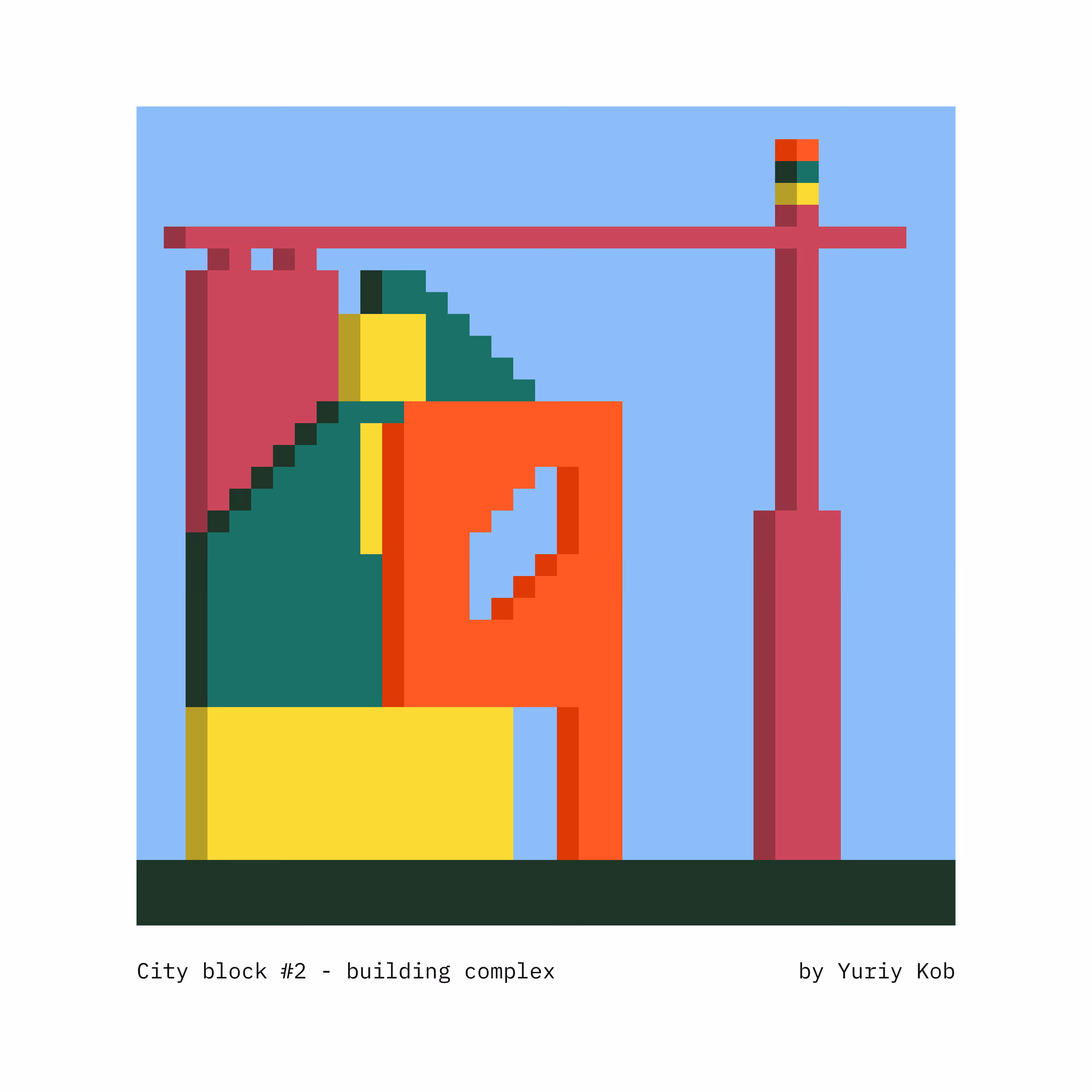 City block #2 - building complex