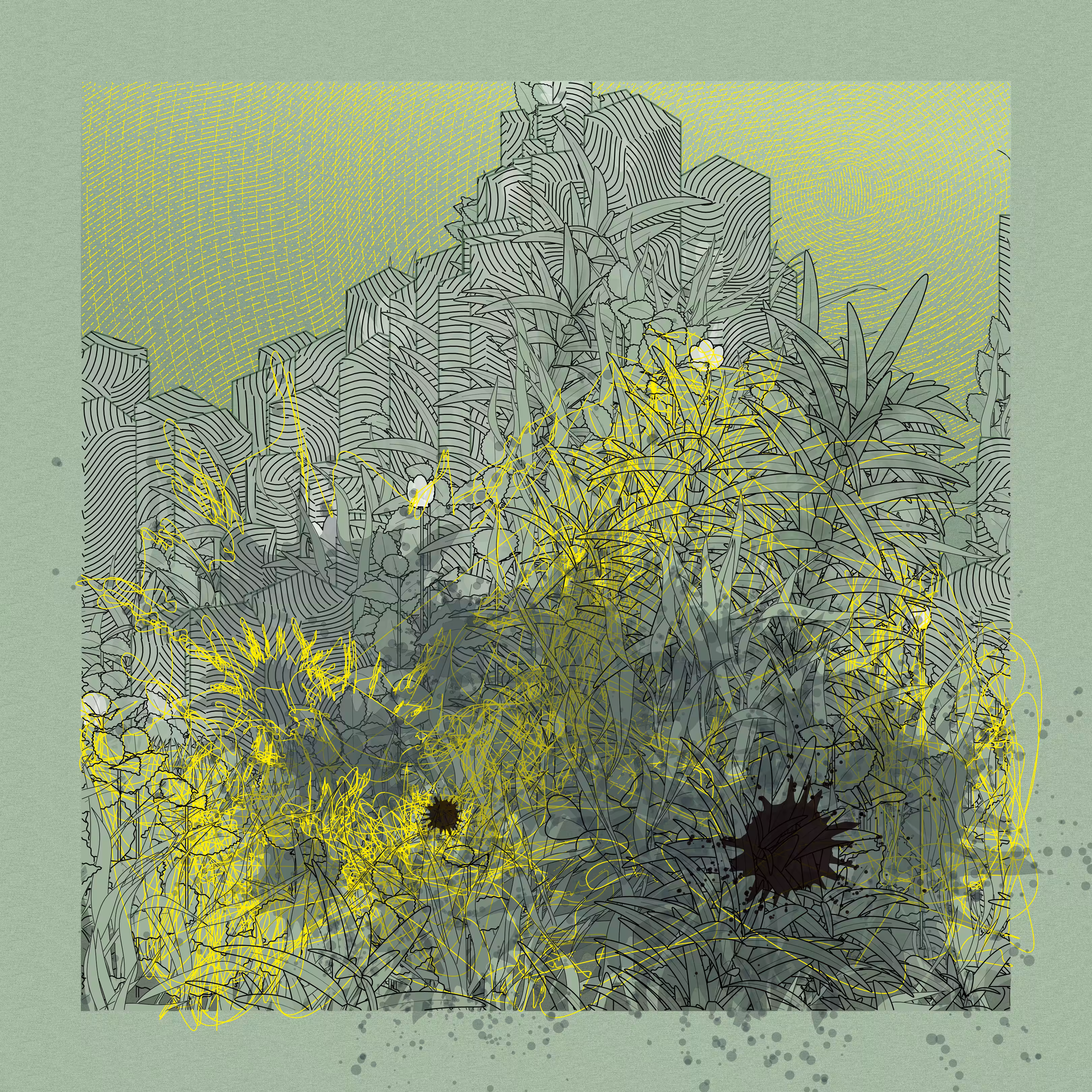 Landscape with Carbon Capture #6444