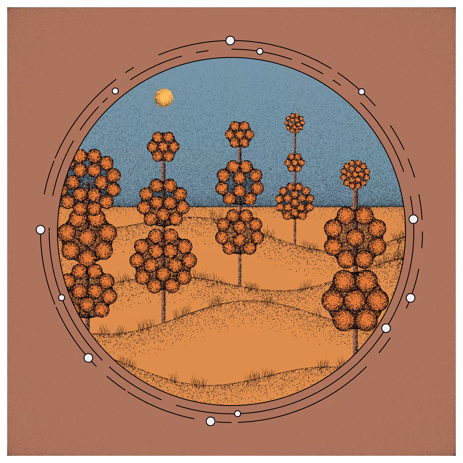 EXPLORING SPACE FLOWERS #23