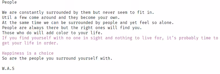 People 