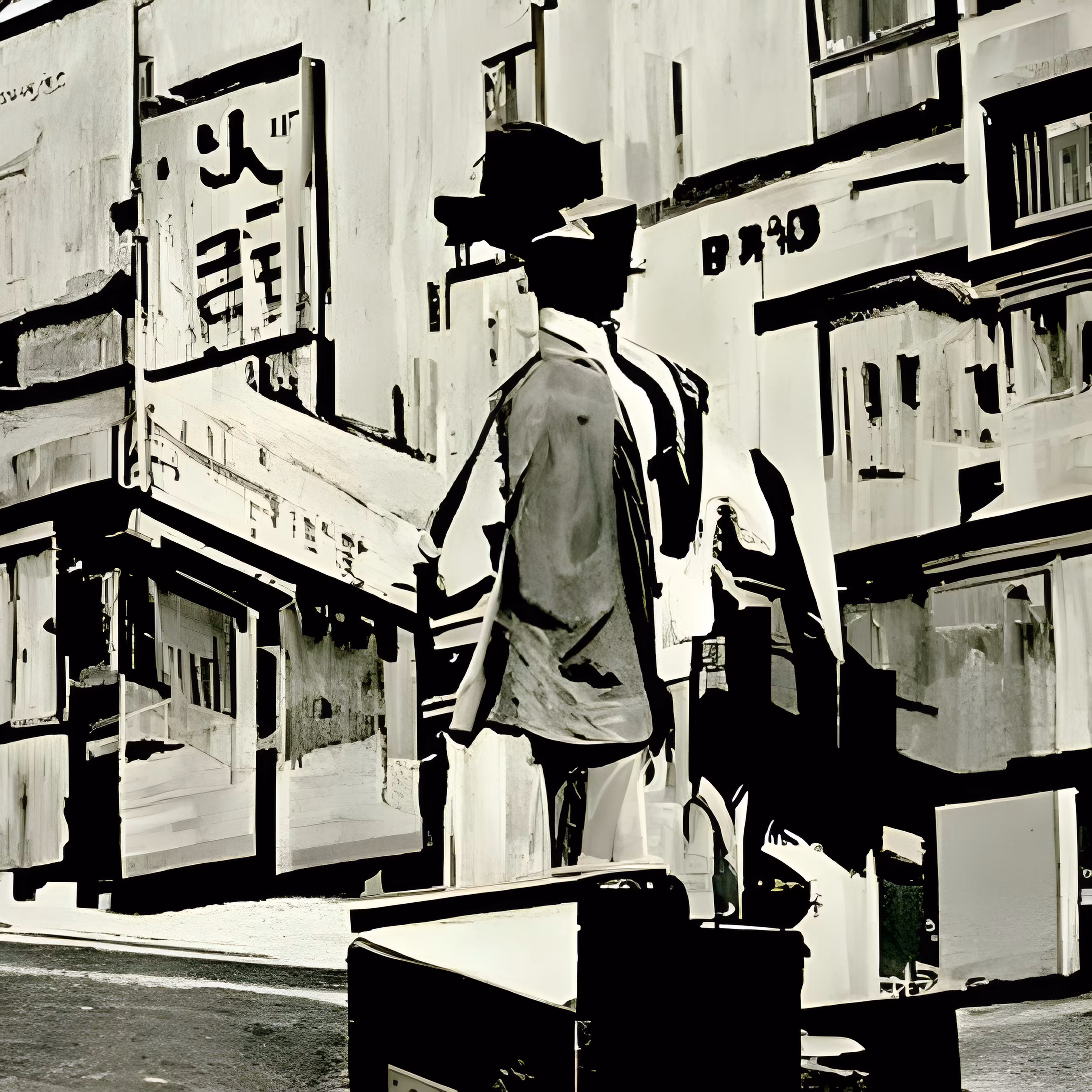 Memory of a Pedestrian in the Broken City