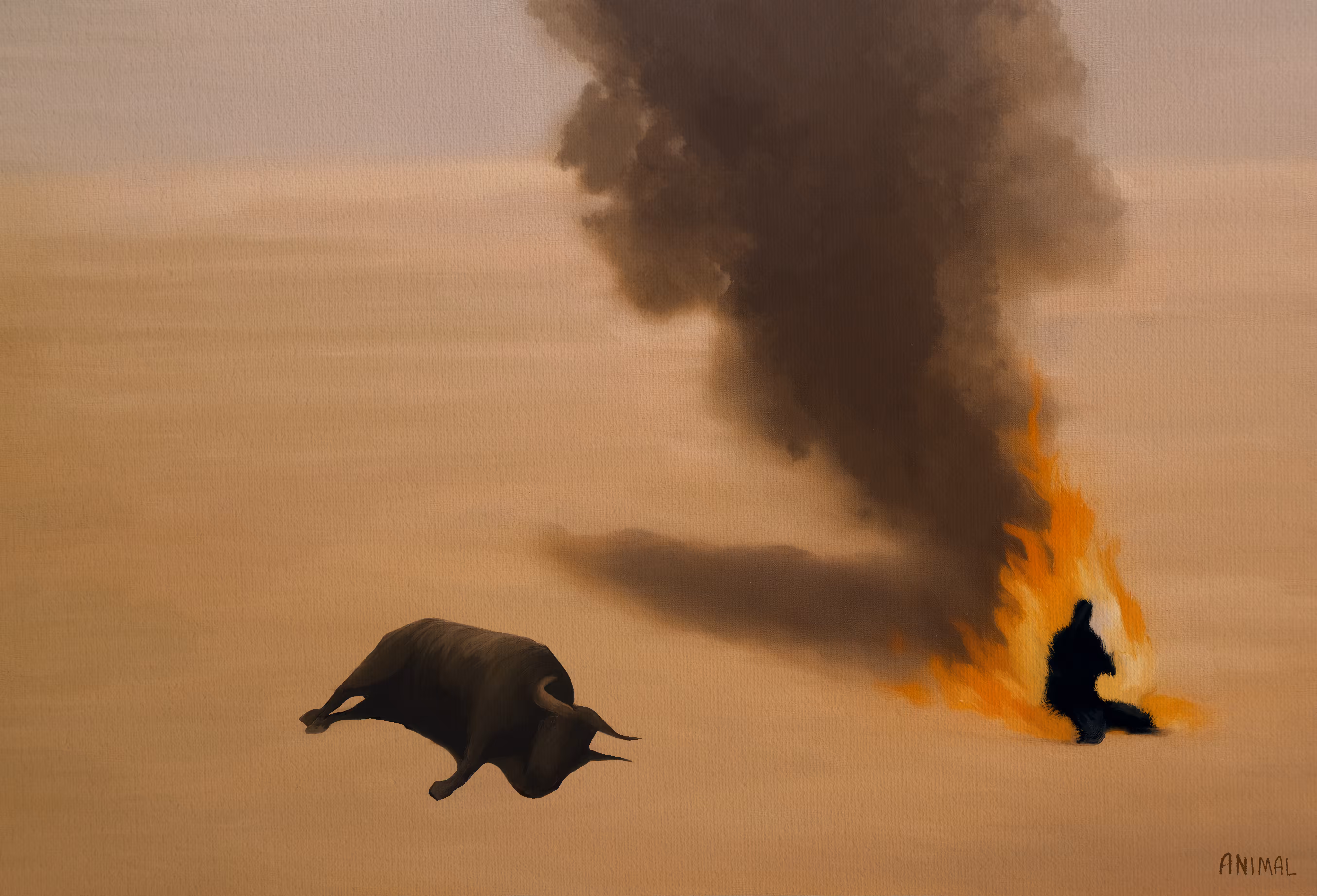 Flaming Dissent: The Fall of the Bull