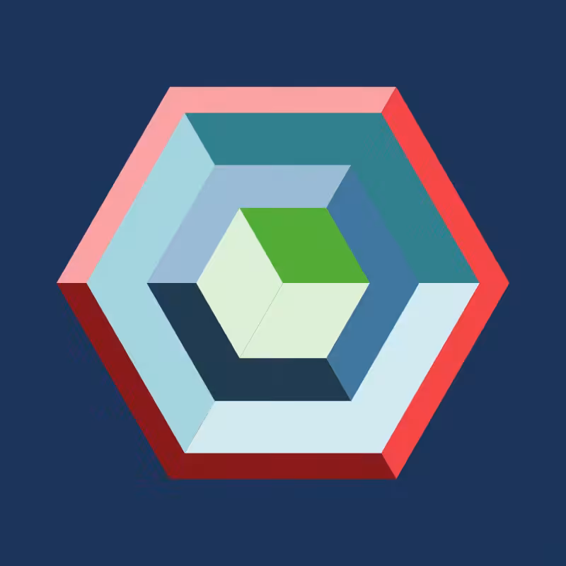 Hexagones - Art for Bots #1