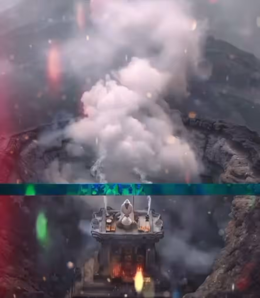 Shaman calling for 2025 from the inferno