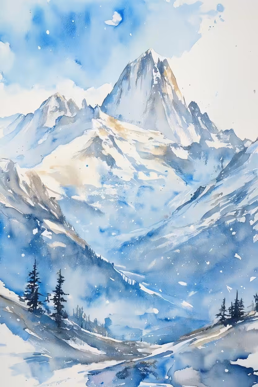 Snowy nature