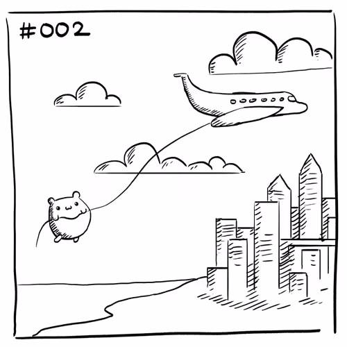 Suicidal Hamster #002 - Plane Rope