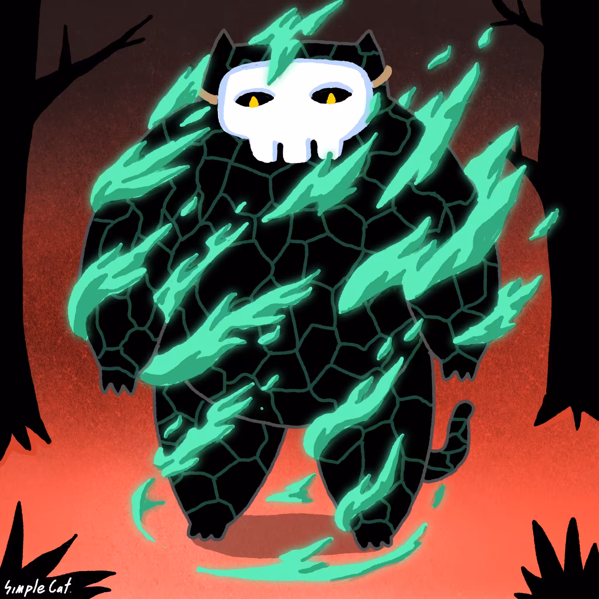 No.22 giant stone cat 