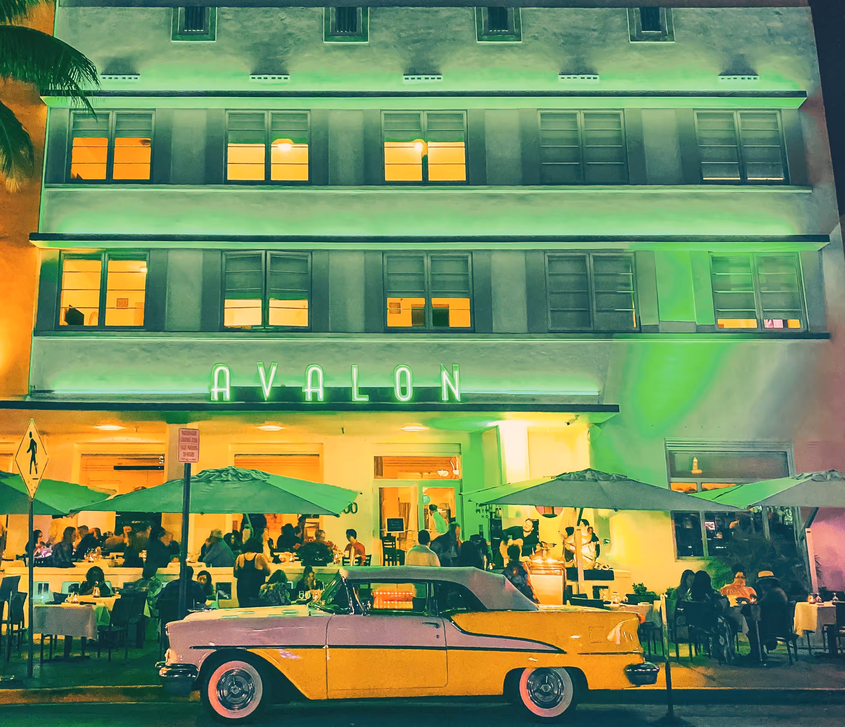 The Avalon in Miami, Fl. Taken with Canon digital camera