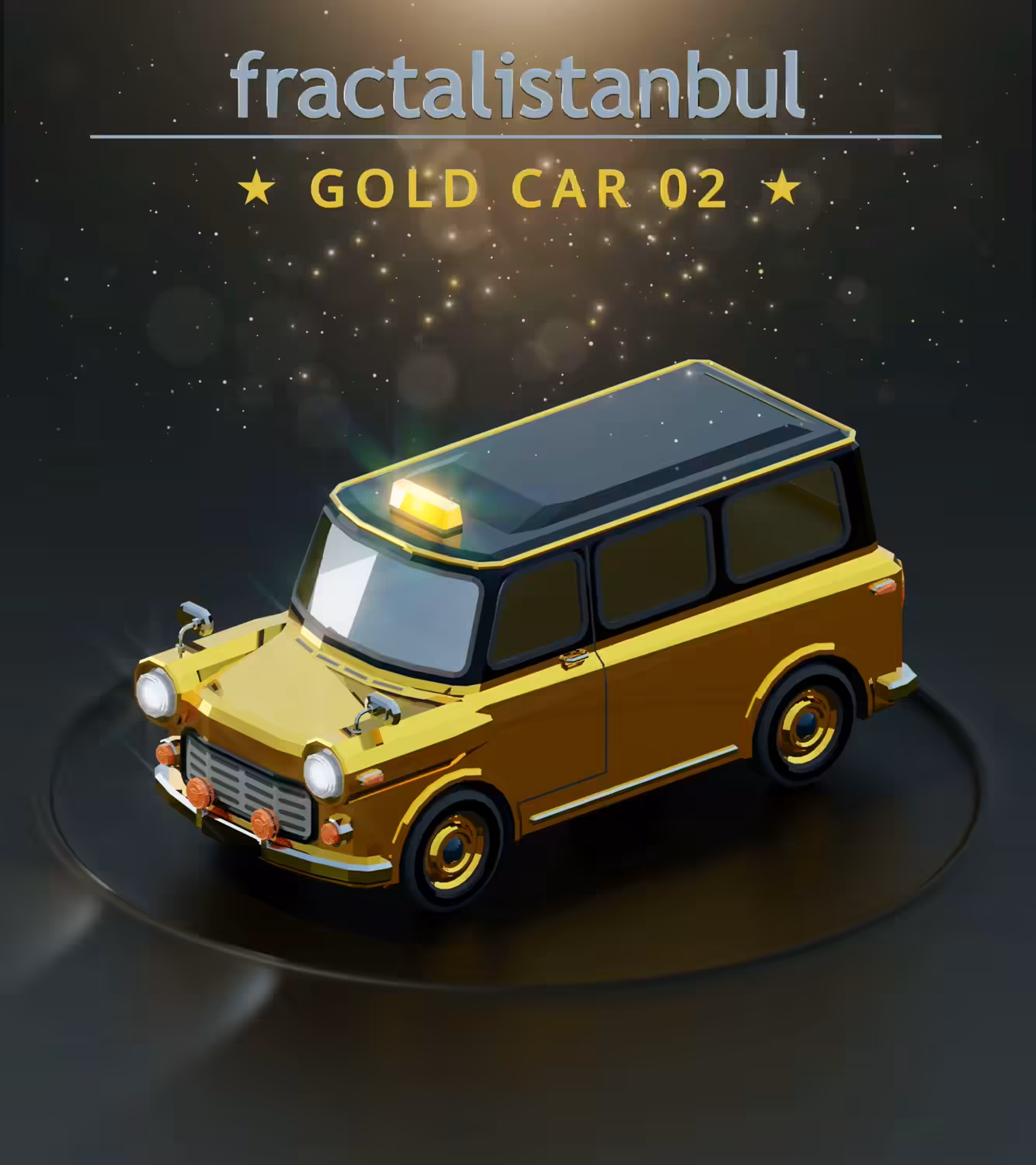 Gold Car 02 - 01/10