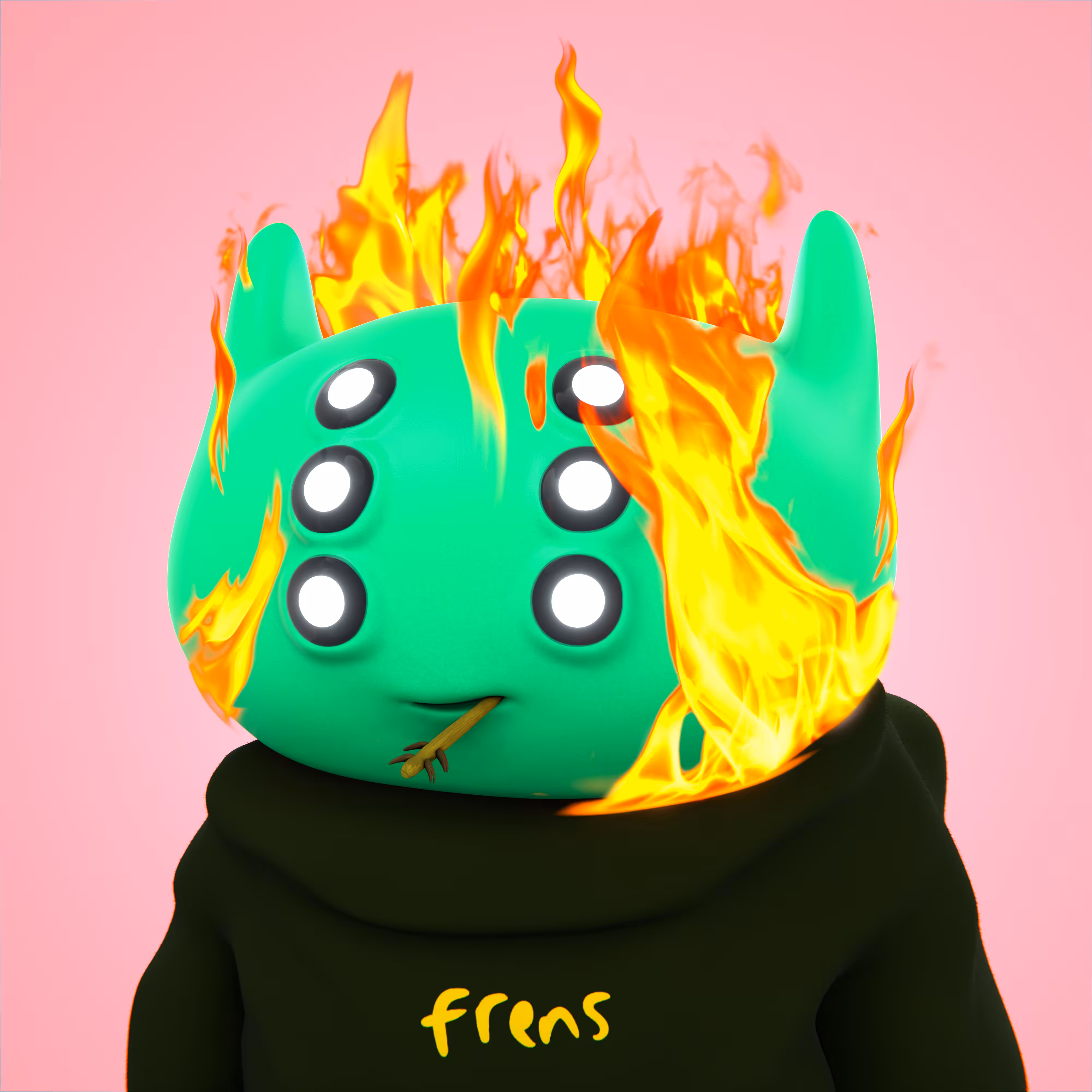 3D alien fren #726