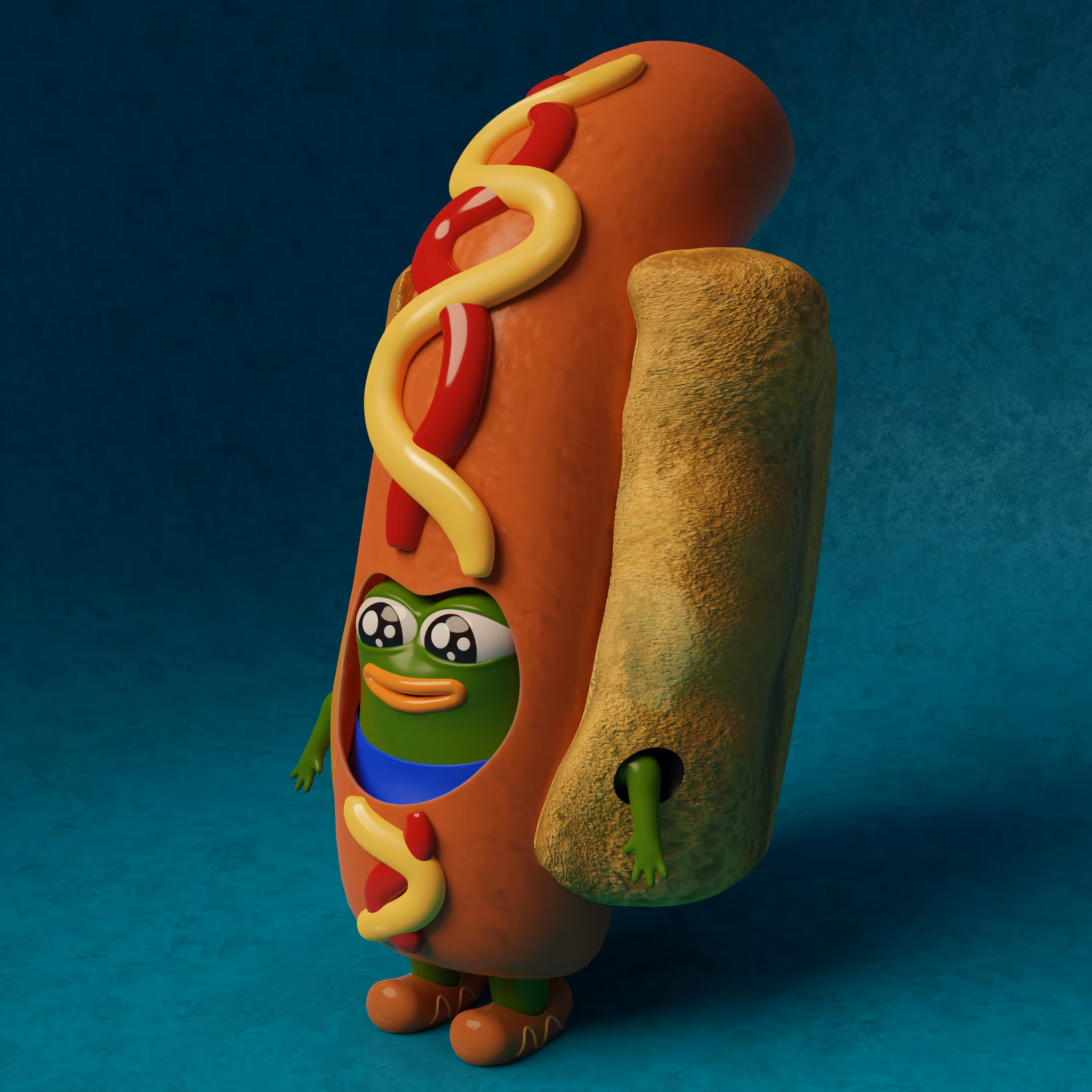 Hot Dog Peepo 🌭  3D