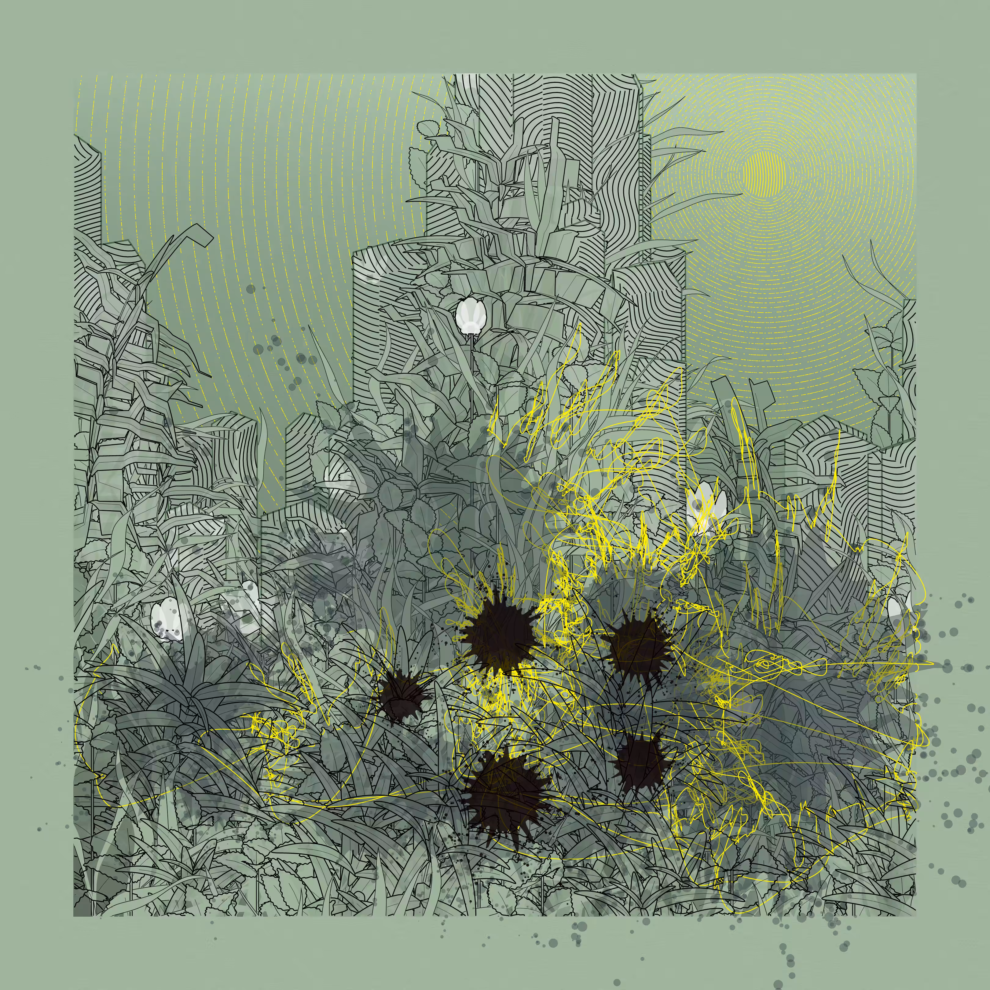 Landscape with Carbon Capture #3671