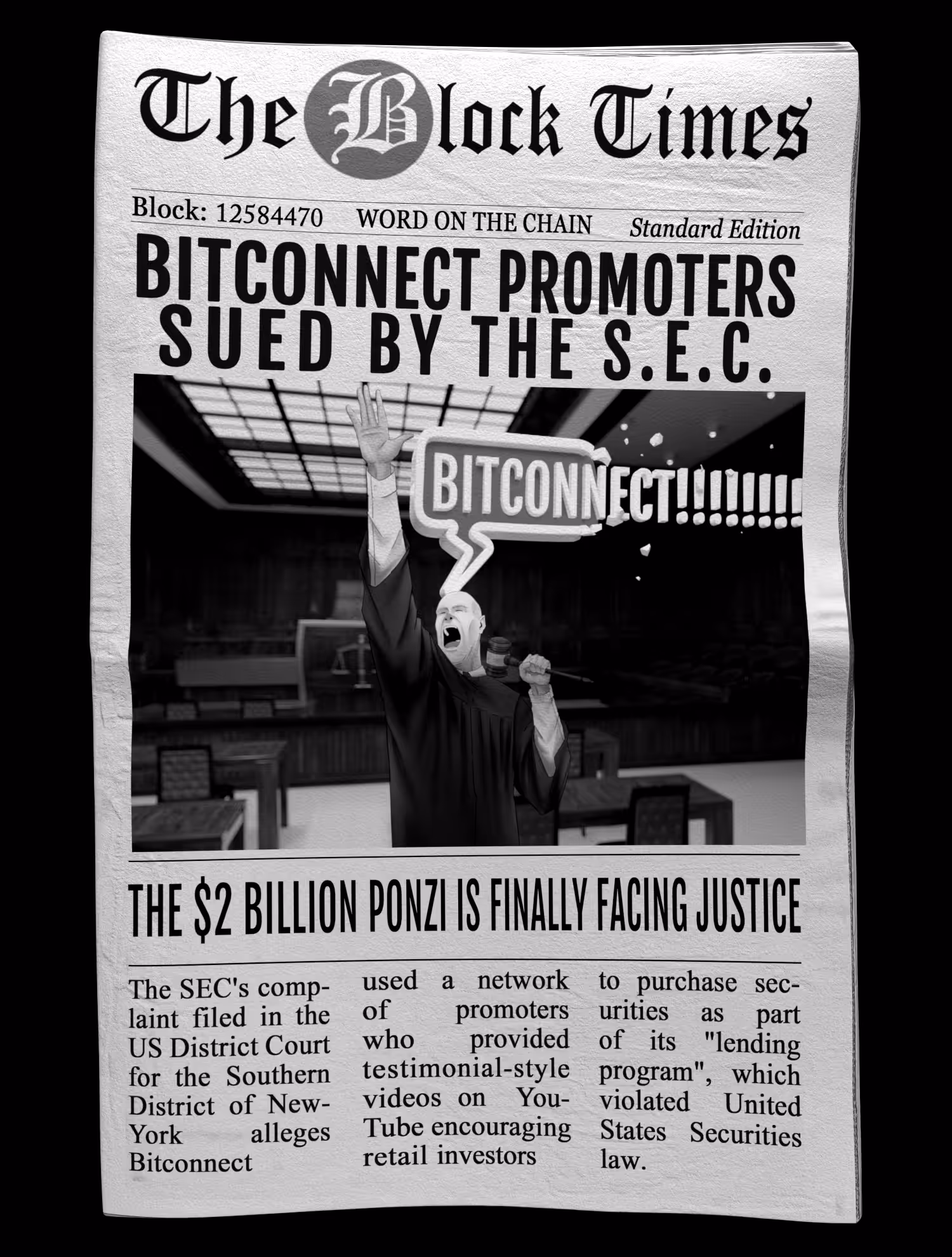 Bitconnect Promoters Sued By The SEC 