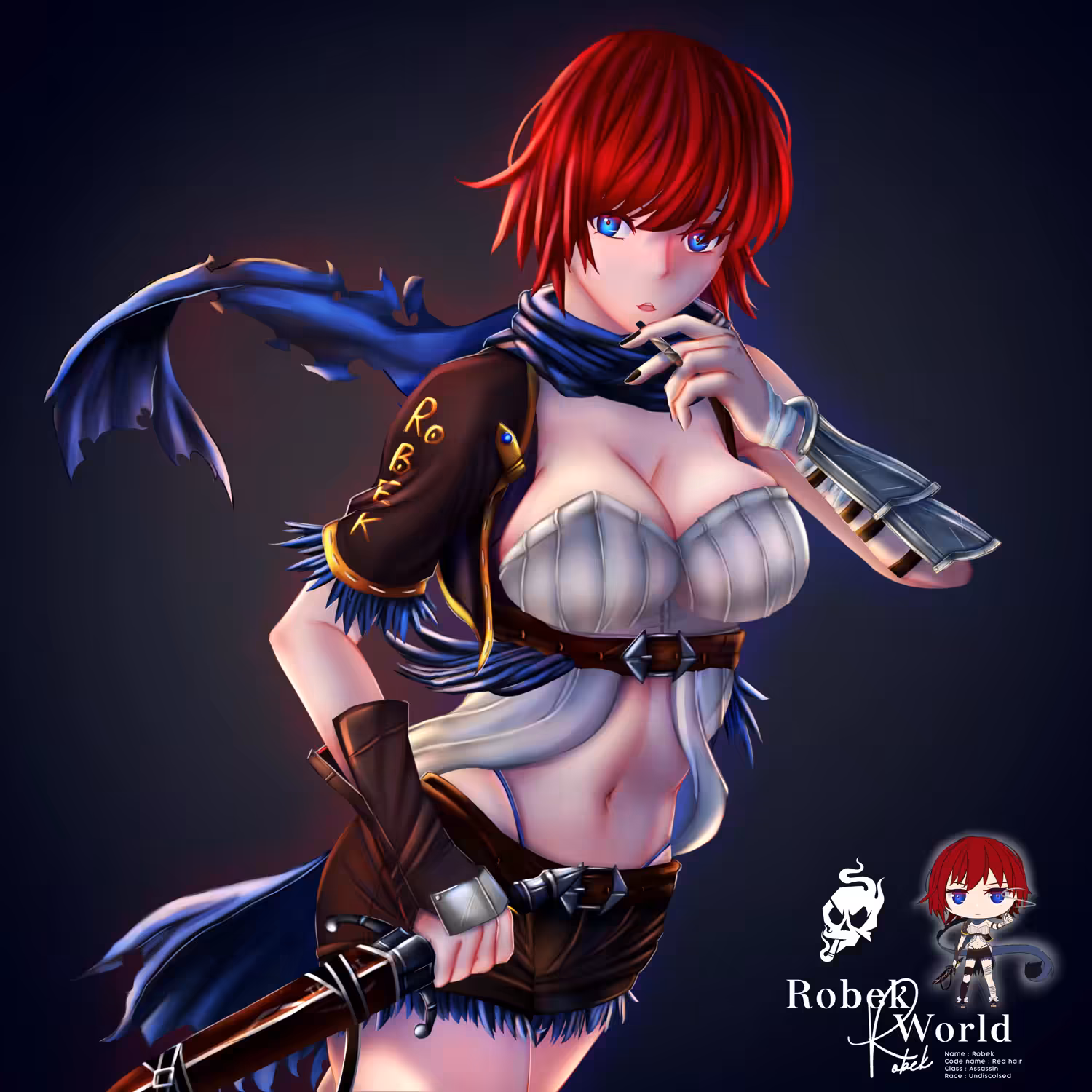 TCFW : "Red hair. Robek "