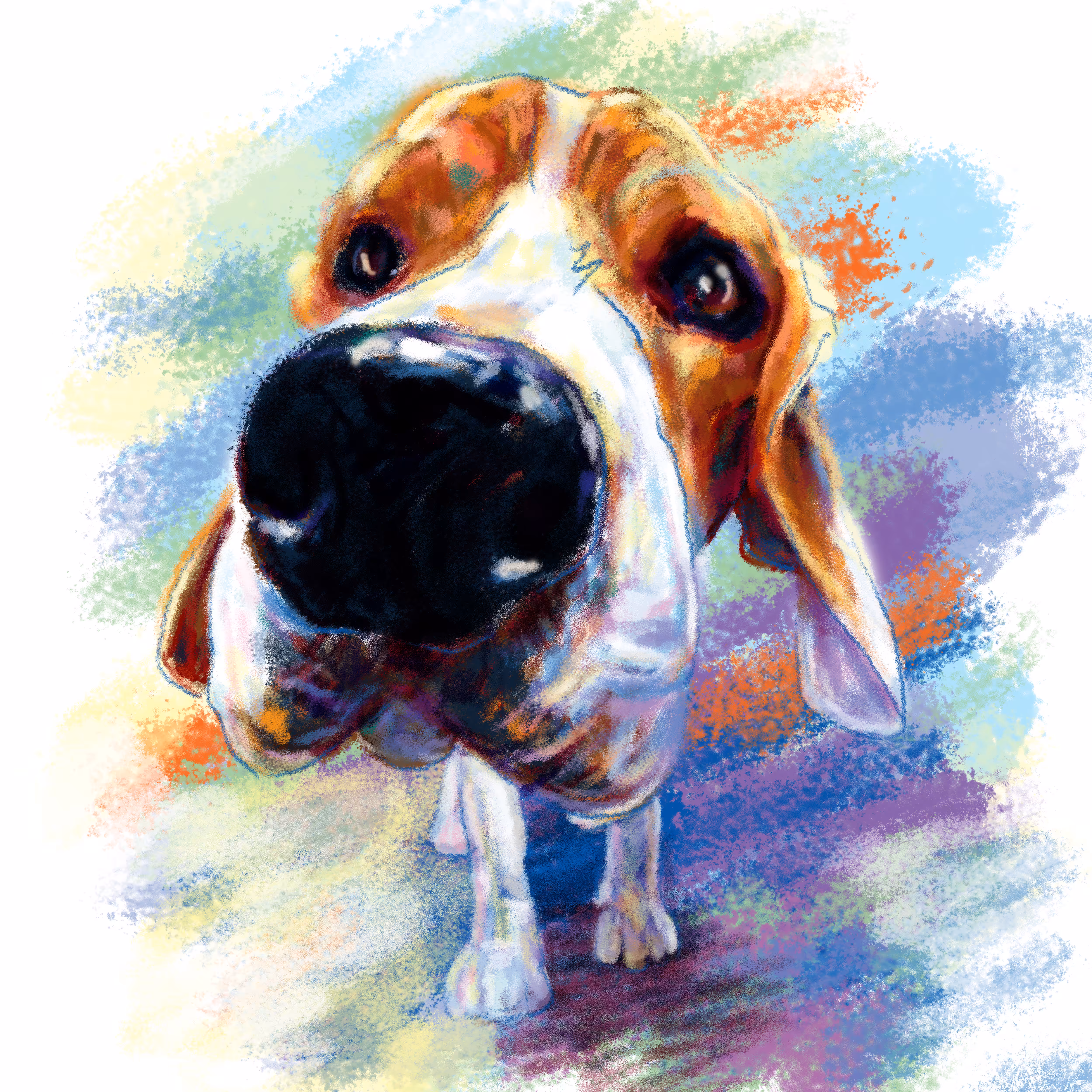 Funny Beagle