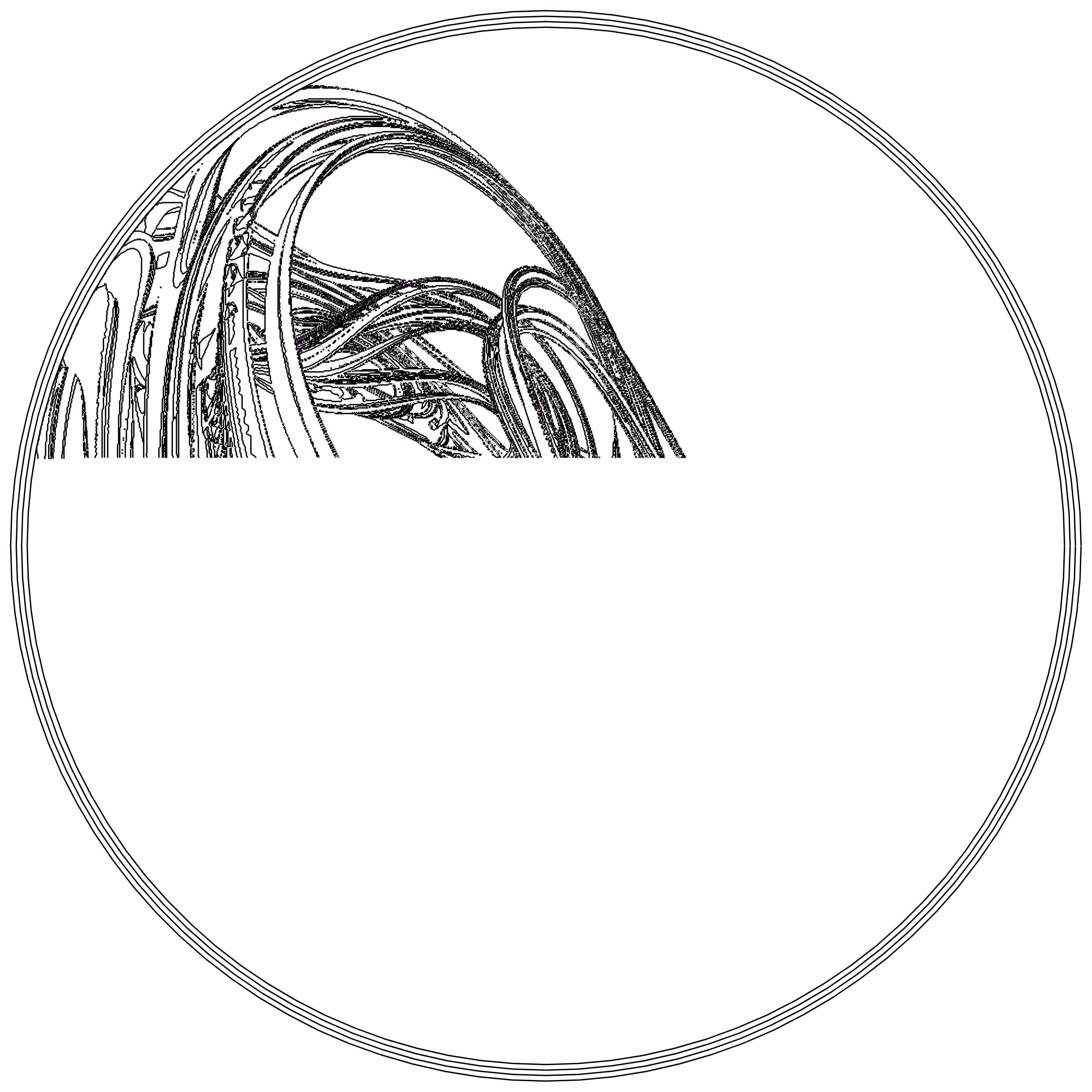 LL21 Fractal Contour #128