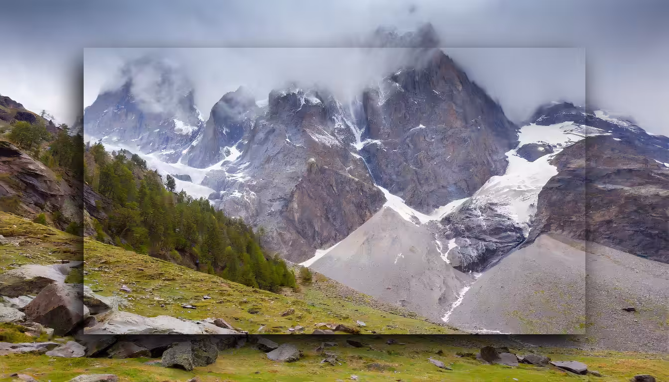 Mountains and Drop Shadows #34