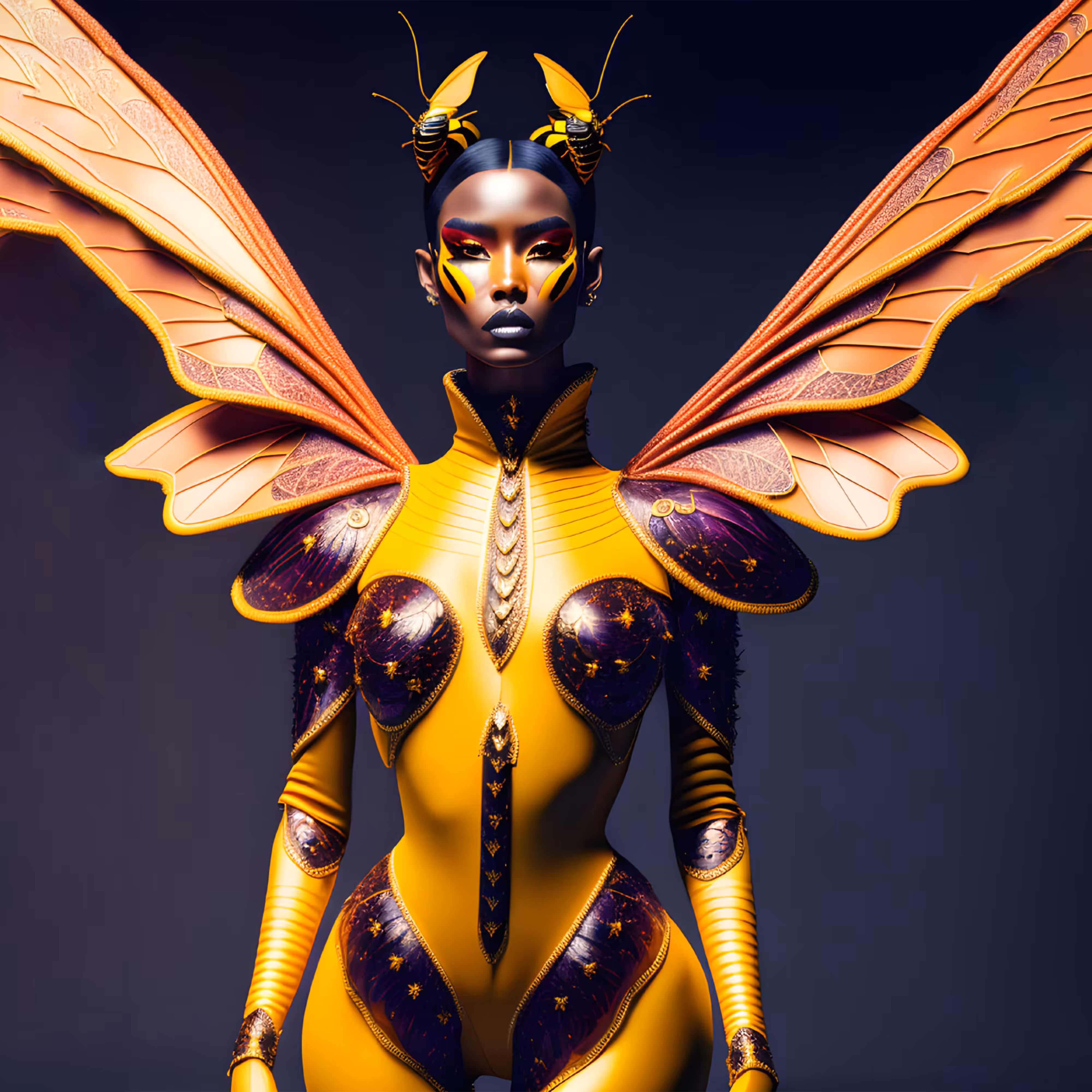  Hive of warrior bees: H.W.B #93