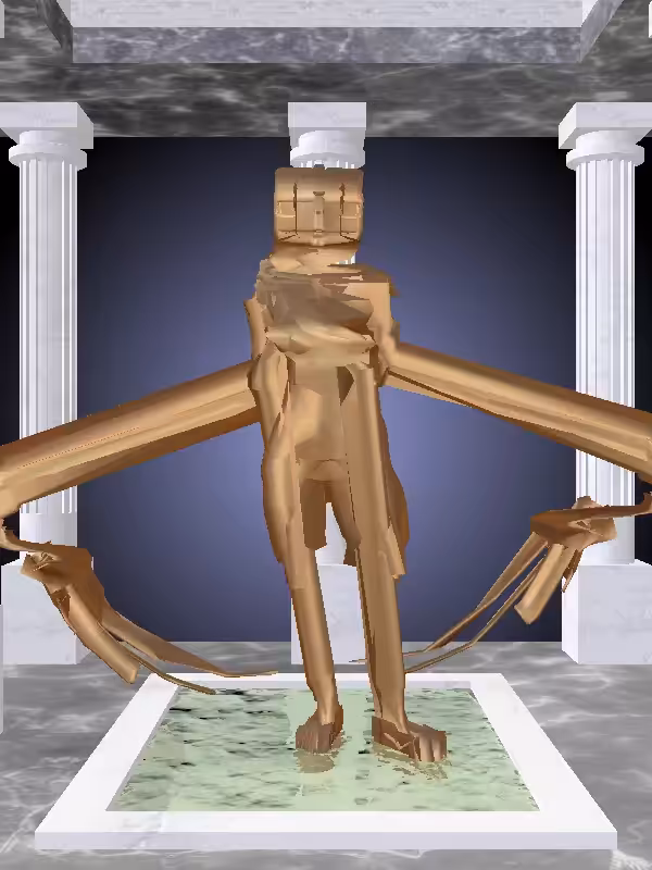 HeavenComputer: The Threatening Old Bronze Woman #4930