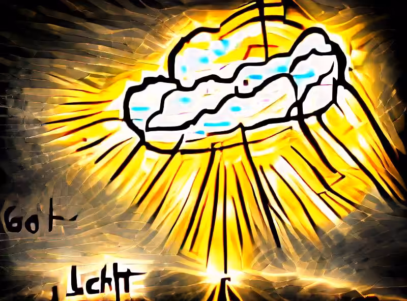 And god said let there be light
