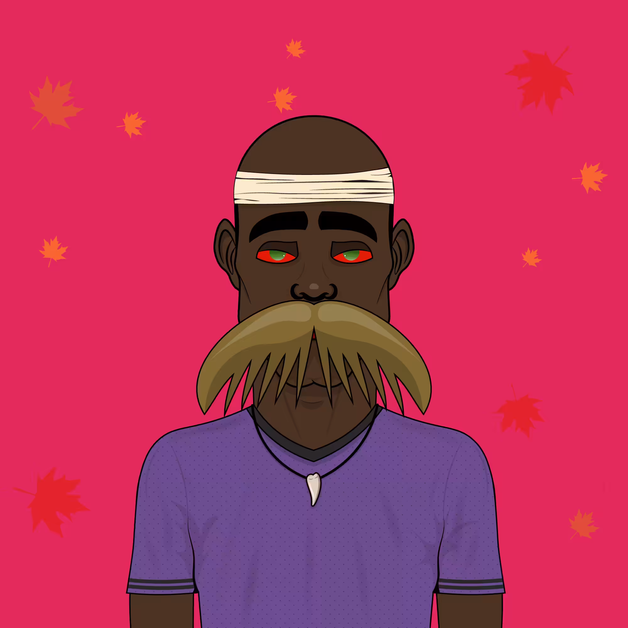 Mustachioed #127