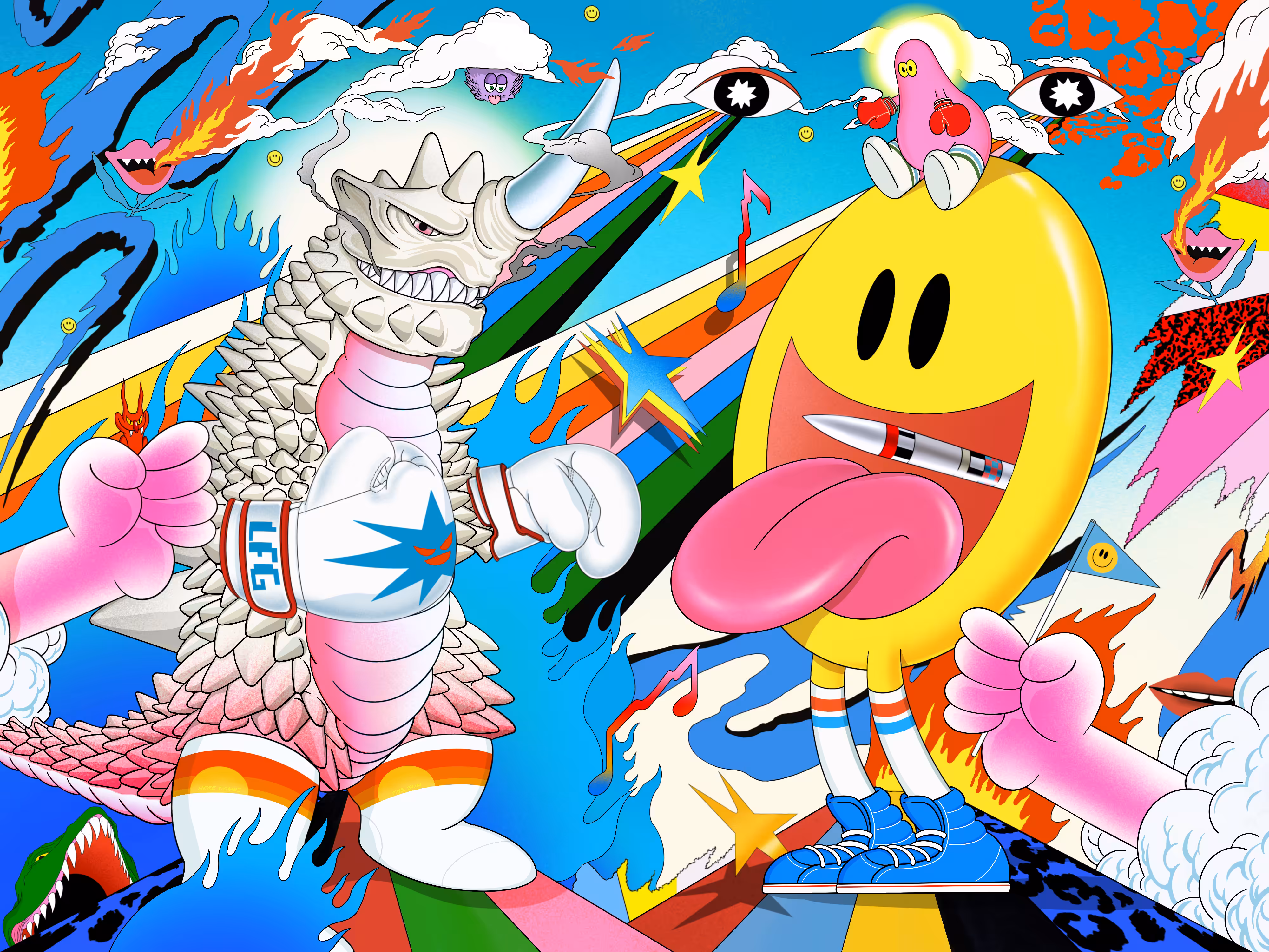Mega Battle Practice