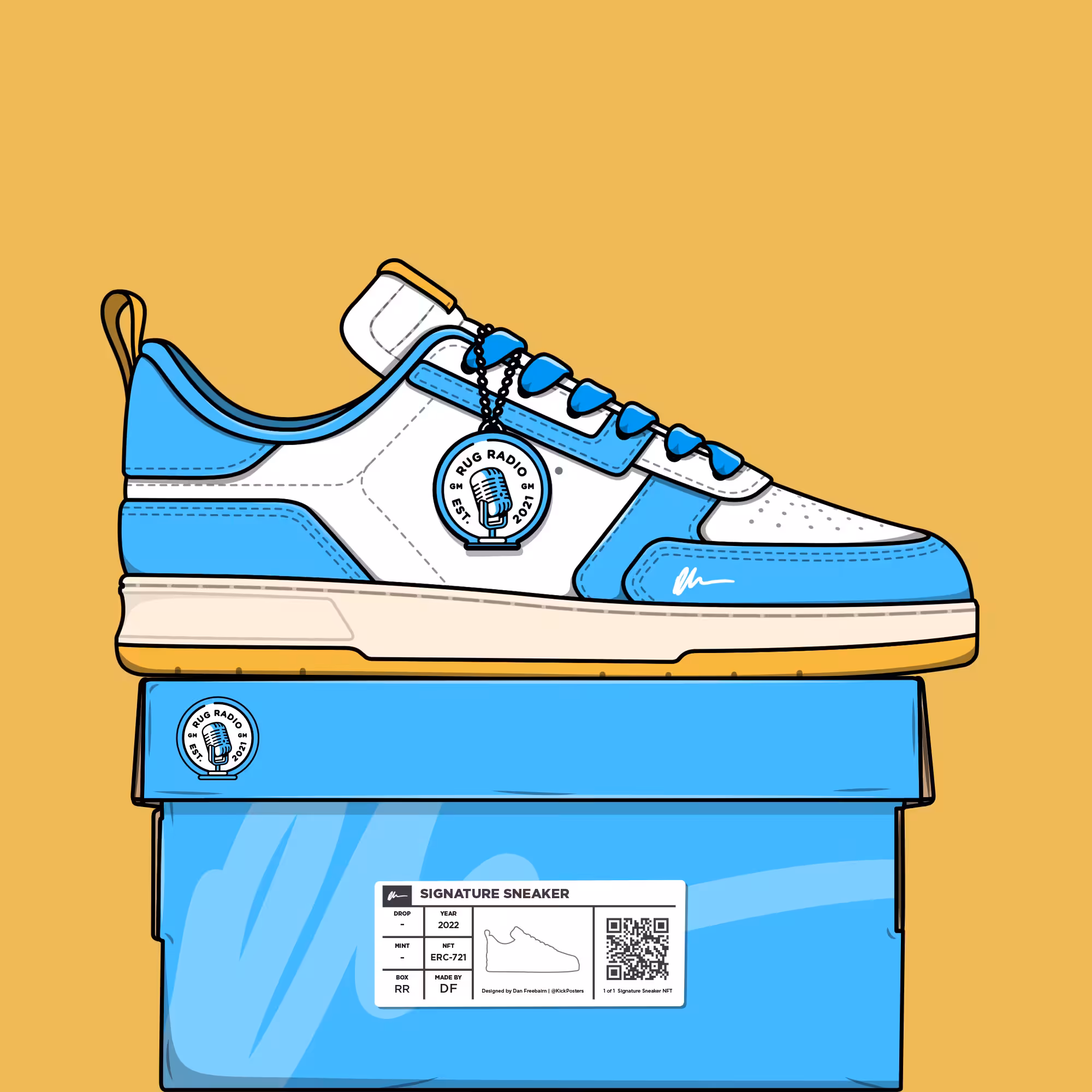 Signature Sneaker 'Rug Radio'