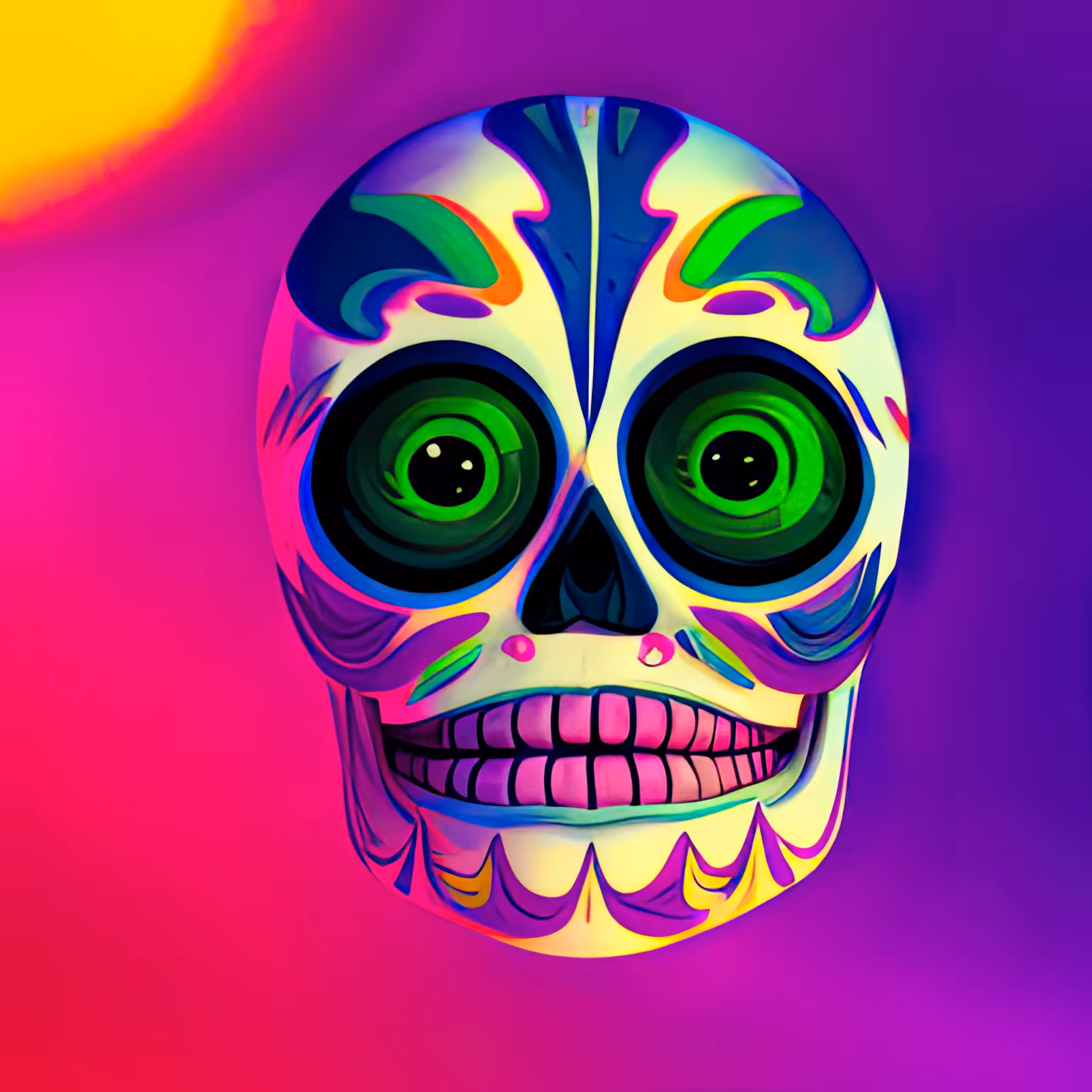 Head Case - A Color Study: Head Case #383