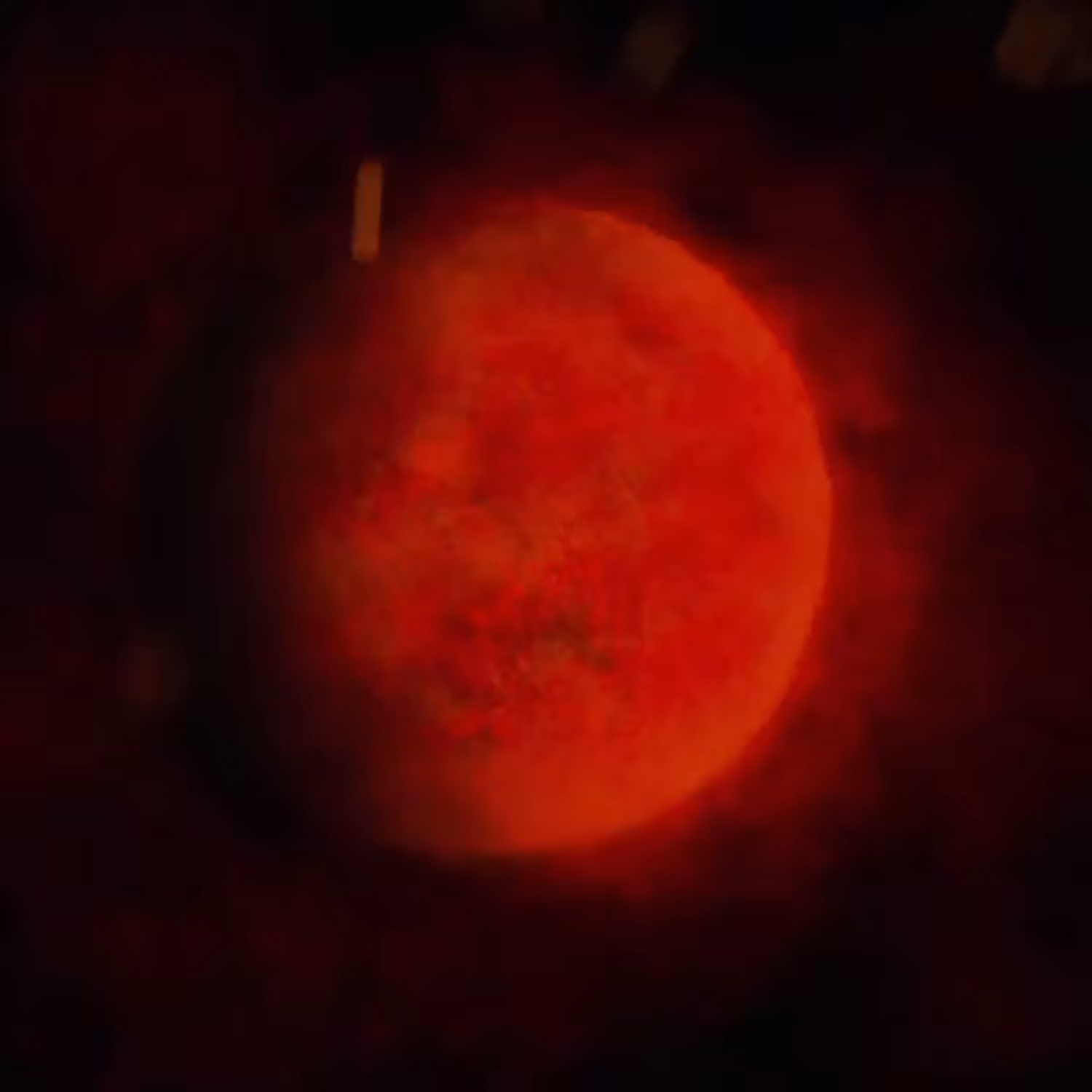 Hazy mars