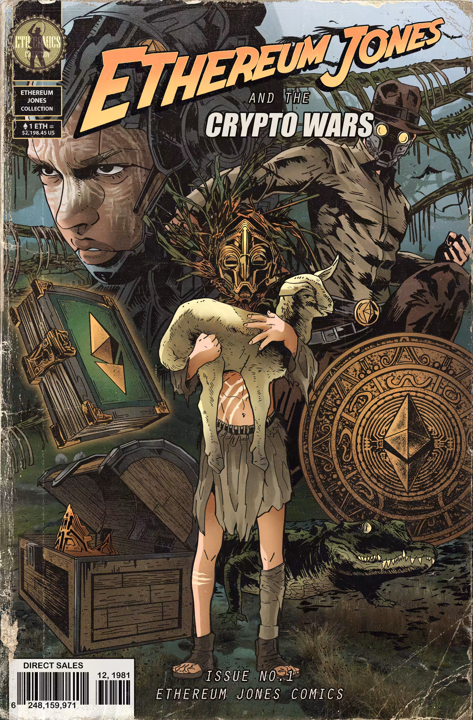 Ethereum Jones "The Crypto Wars" Issue No.1