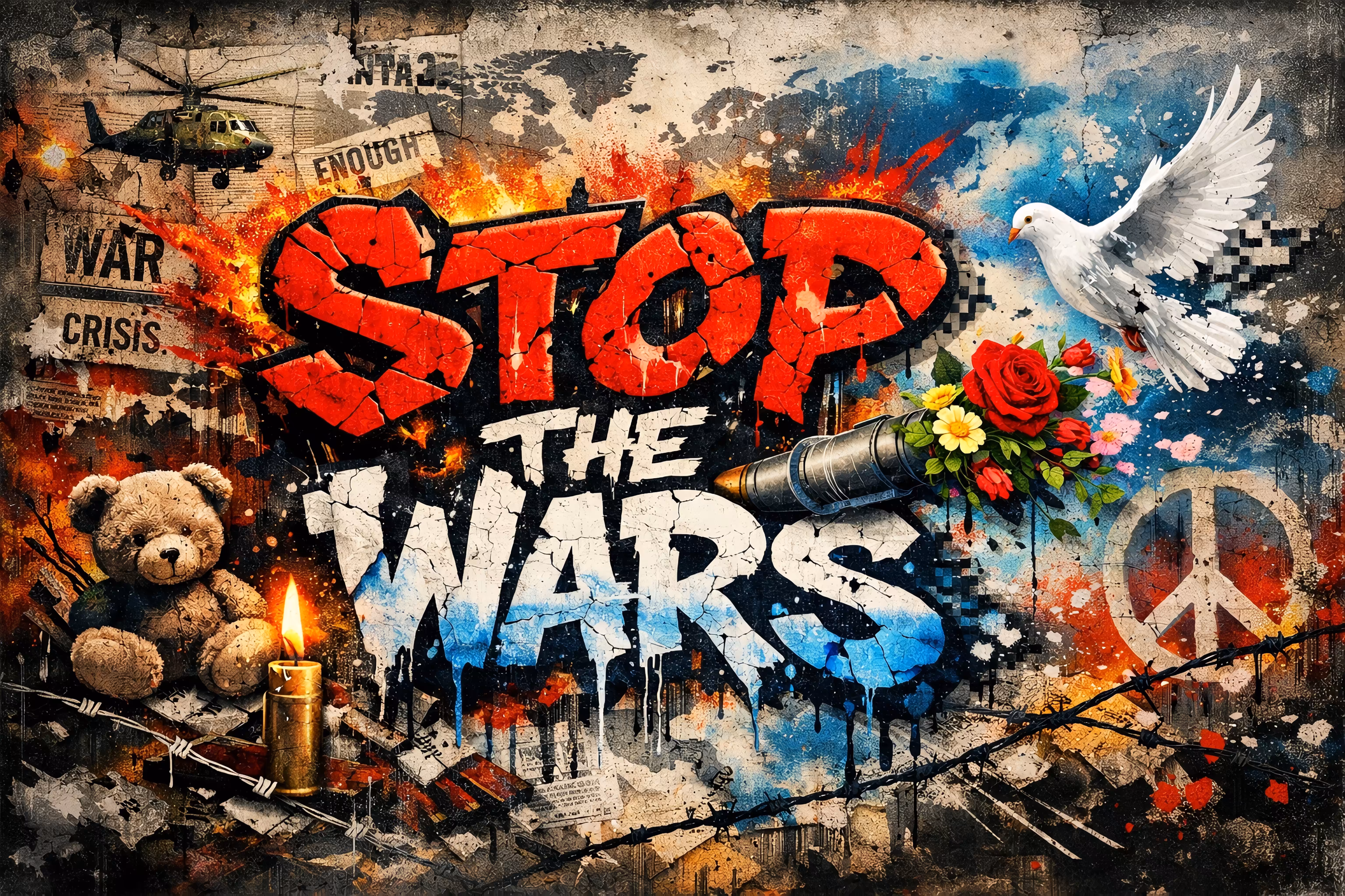 STOP THE WARS