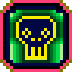 Skulls Pixels Coins #120