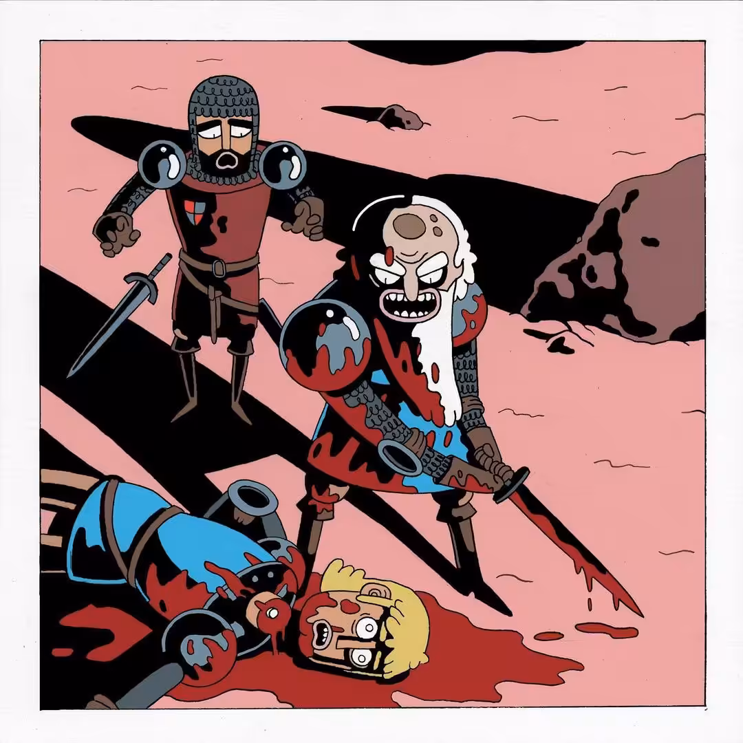 THREE PANEL CRIMES: YE GOLDEN OLDENS - 3