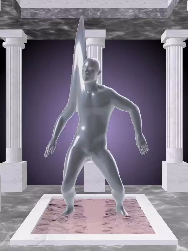 The Dancing Midnight Gloss Man #6868