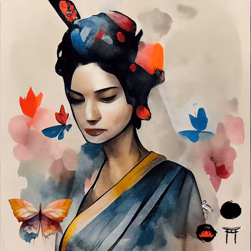 Butterfly Geisha  #8