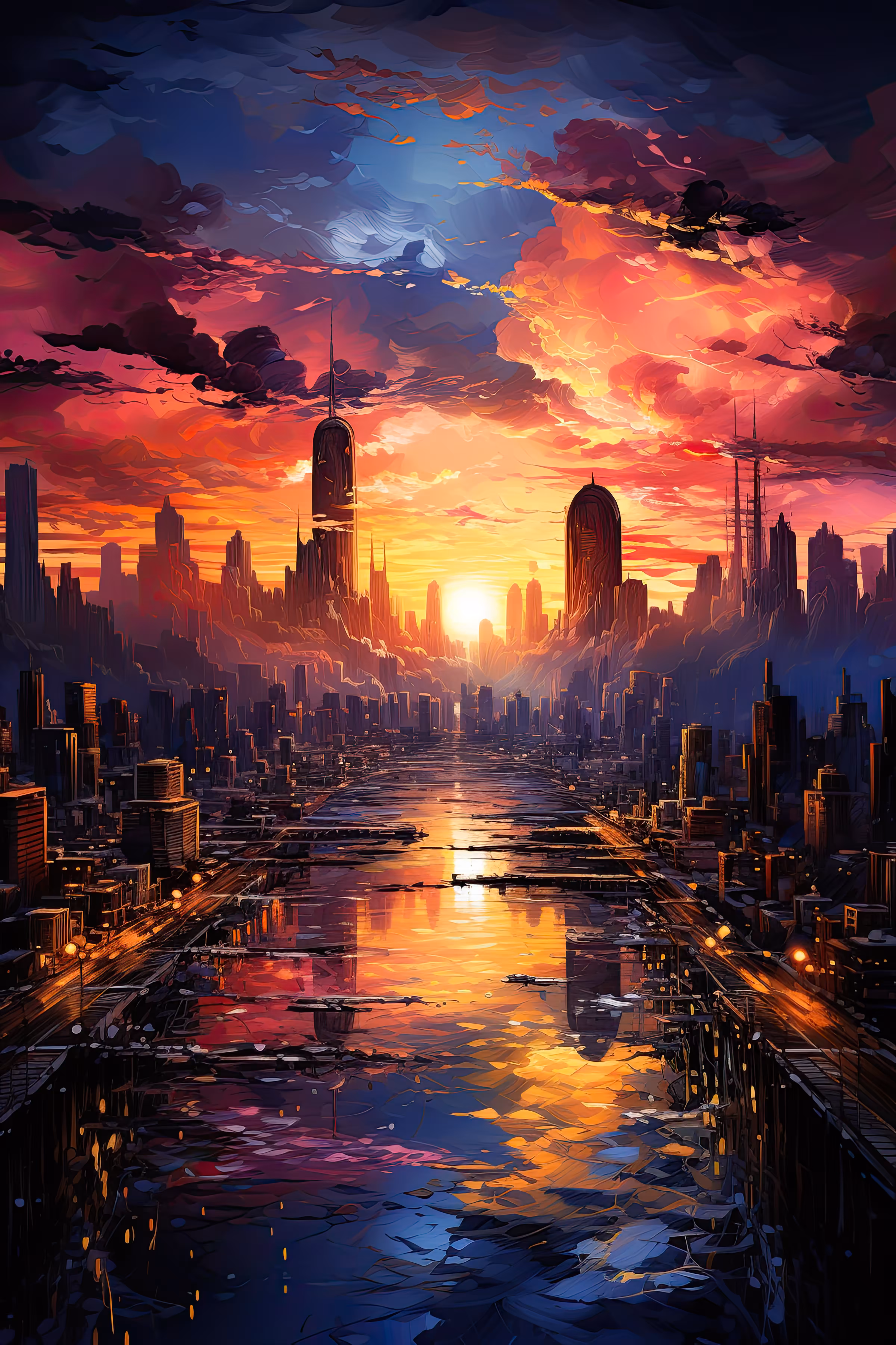 Urban Sunset #1
