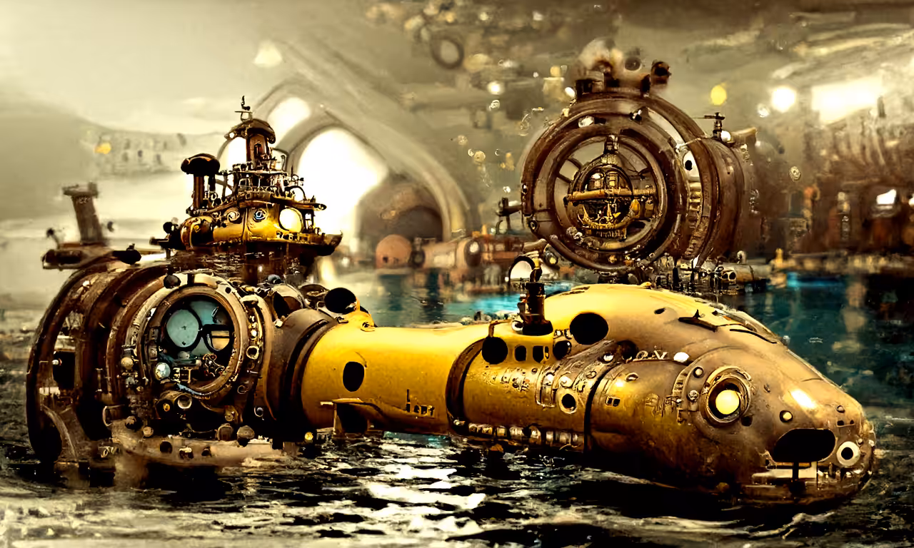 Steampunk Sub Launch