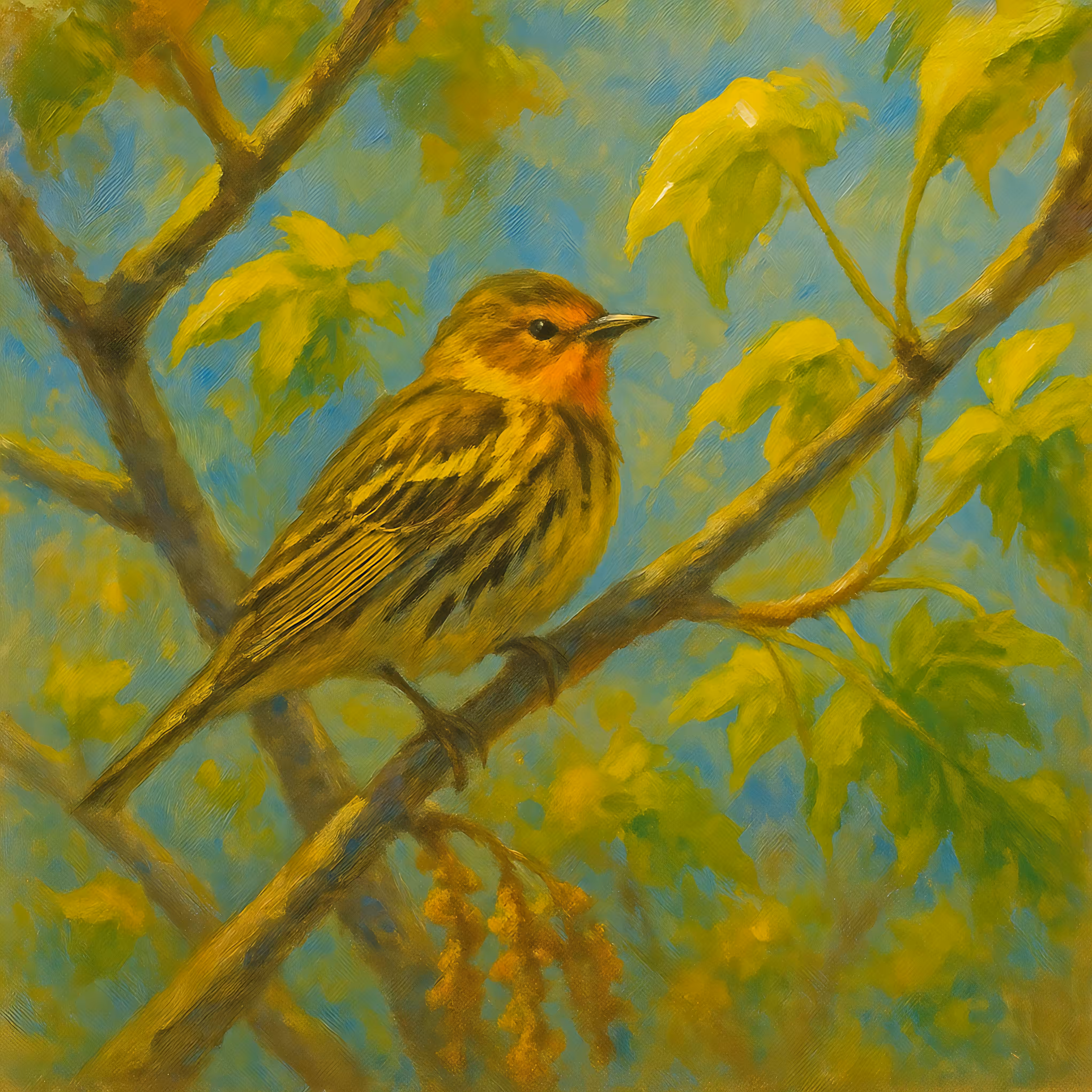 Life List of an AI Birder: Setophaga tigrina