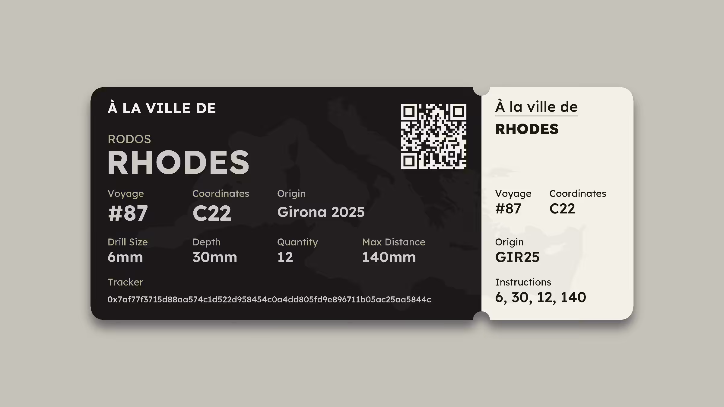 À la ville de #87